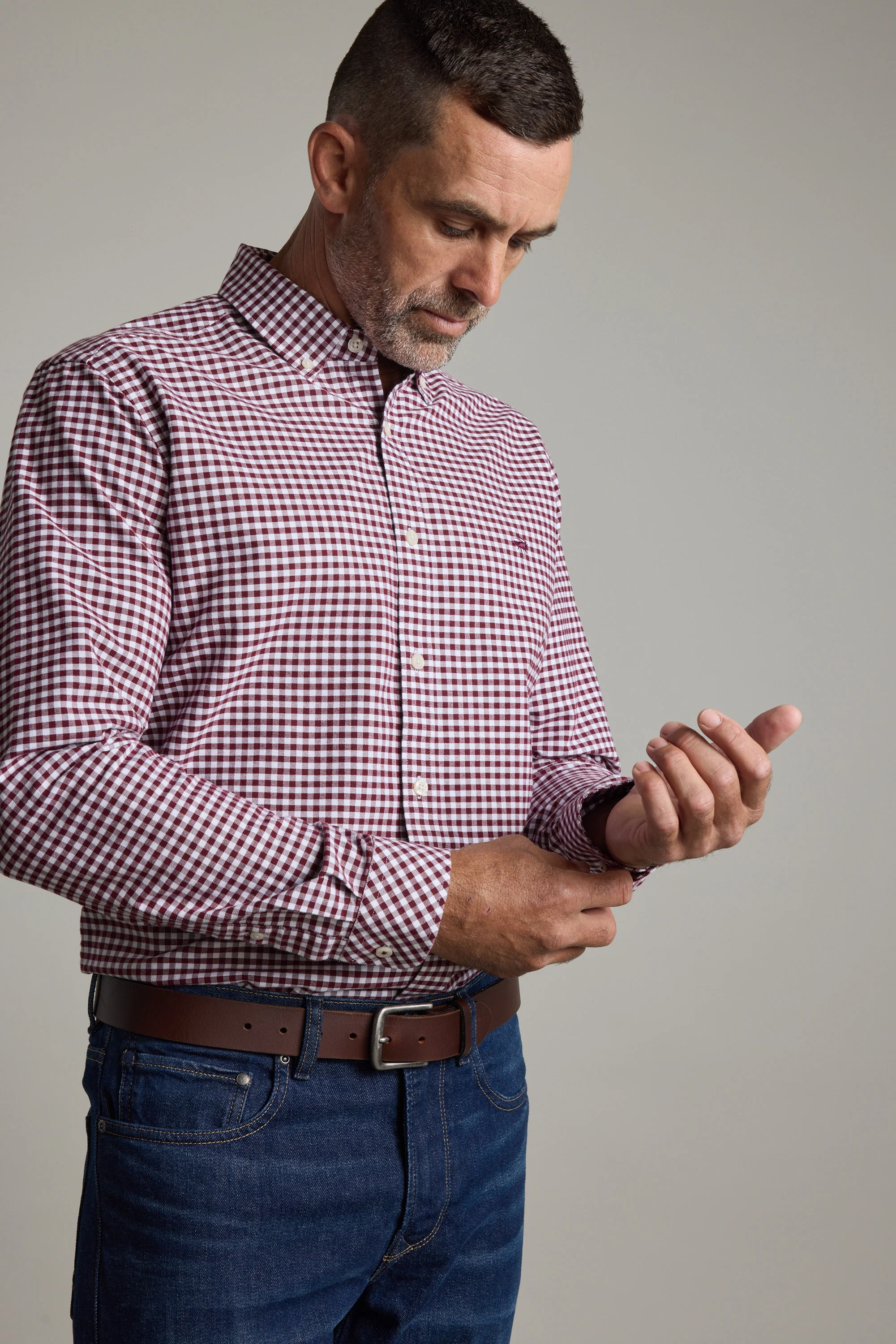 Sinton Check Shirt - Image 6
