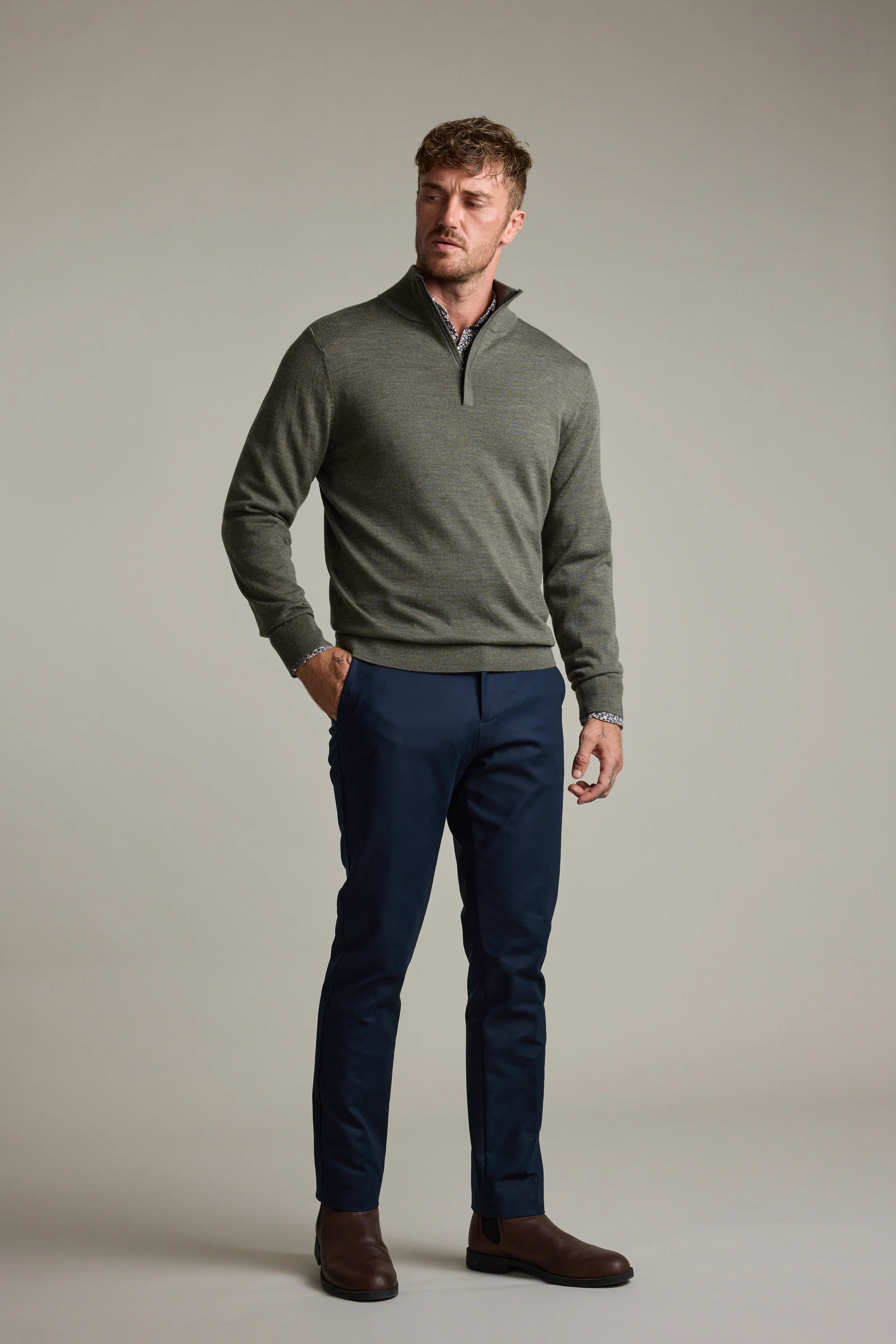 Skyland ZQRX Merino 1/4 Zip - Image 4