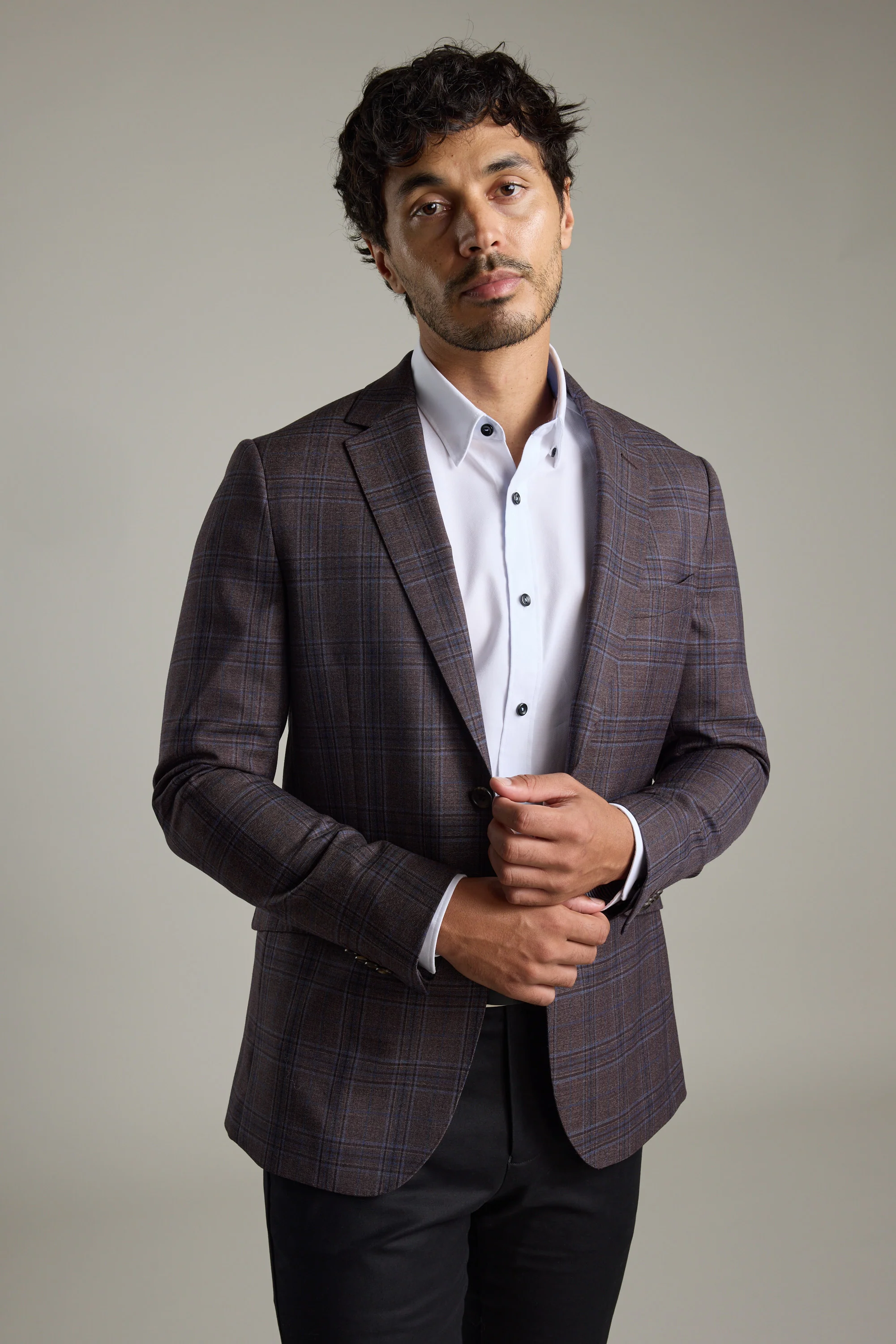 Stanton Check Blazer - Image 3
