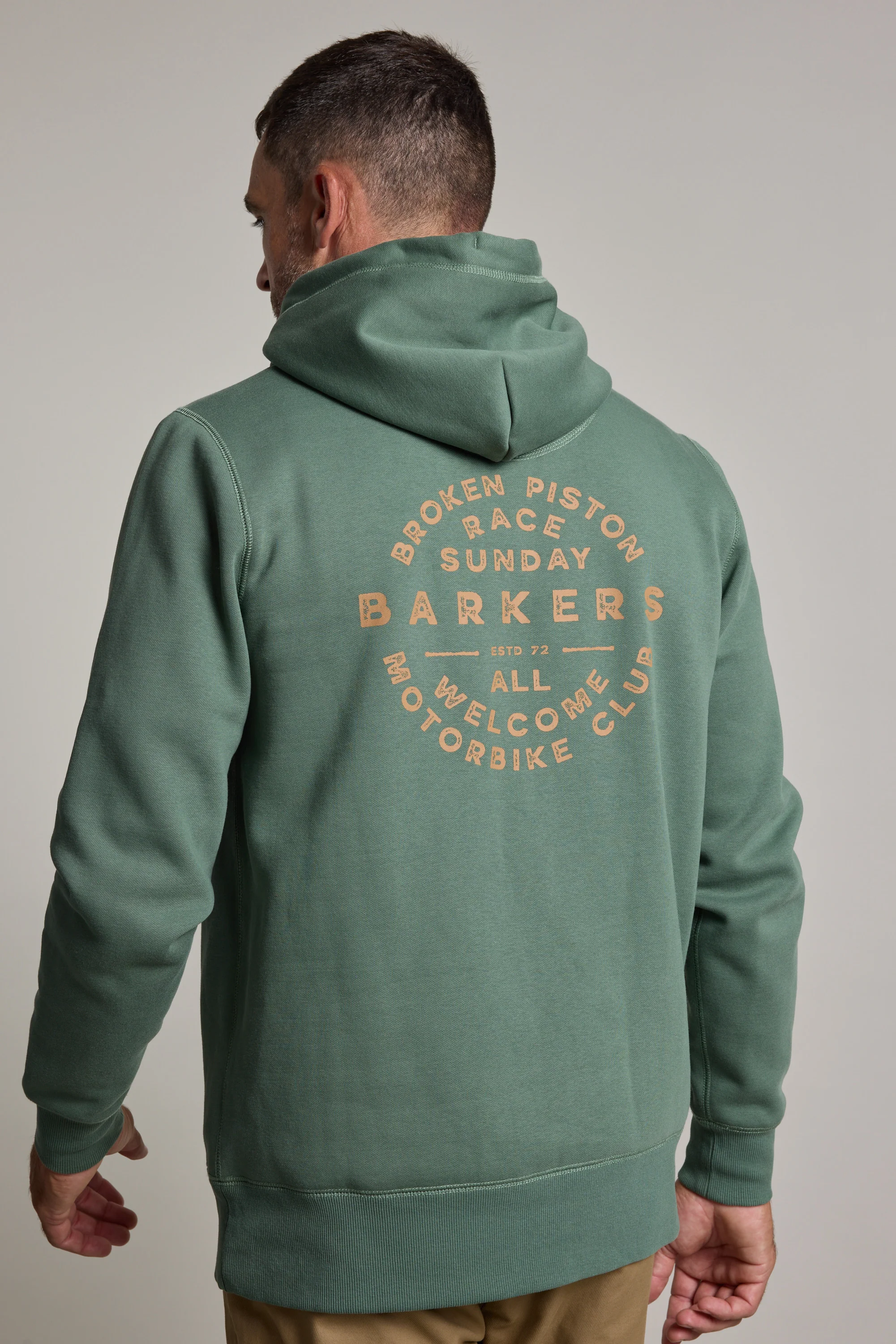 Sunday Club Print Hoody - Image 2