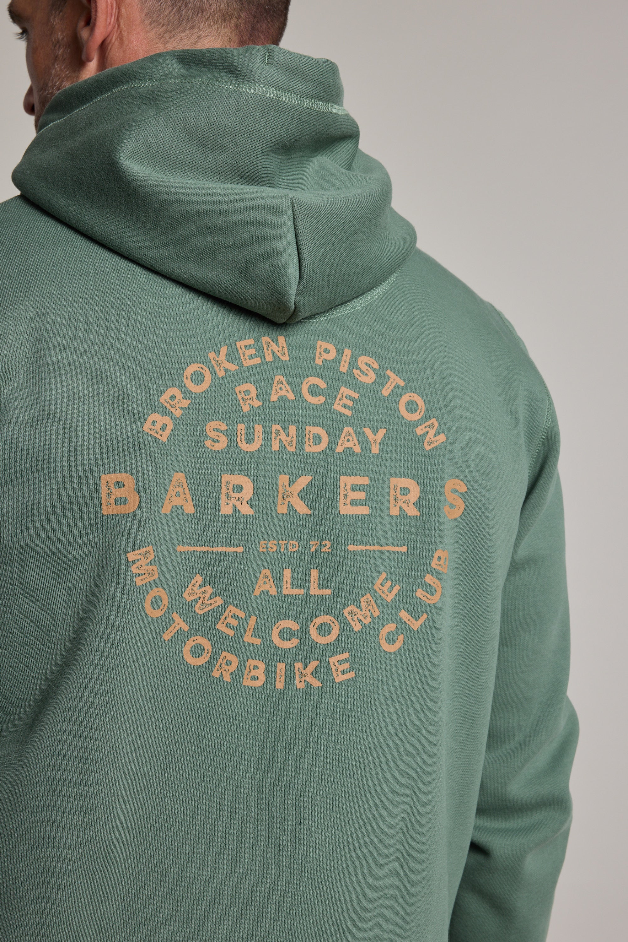 Sunday Club Print Hoody - Image 3
