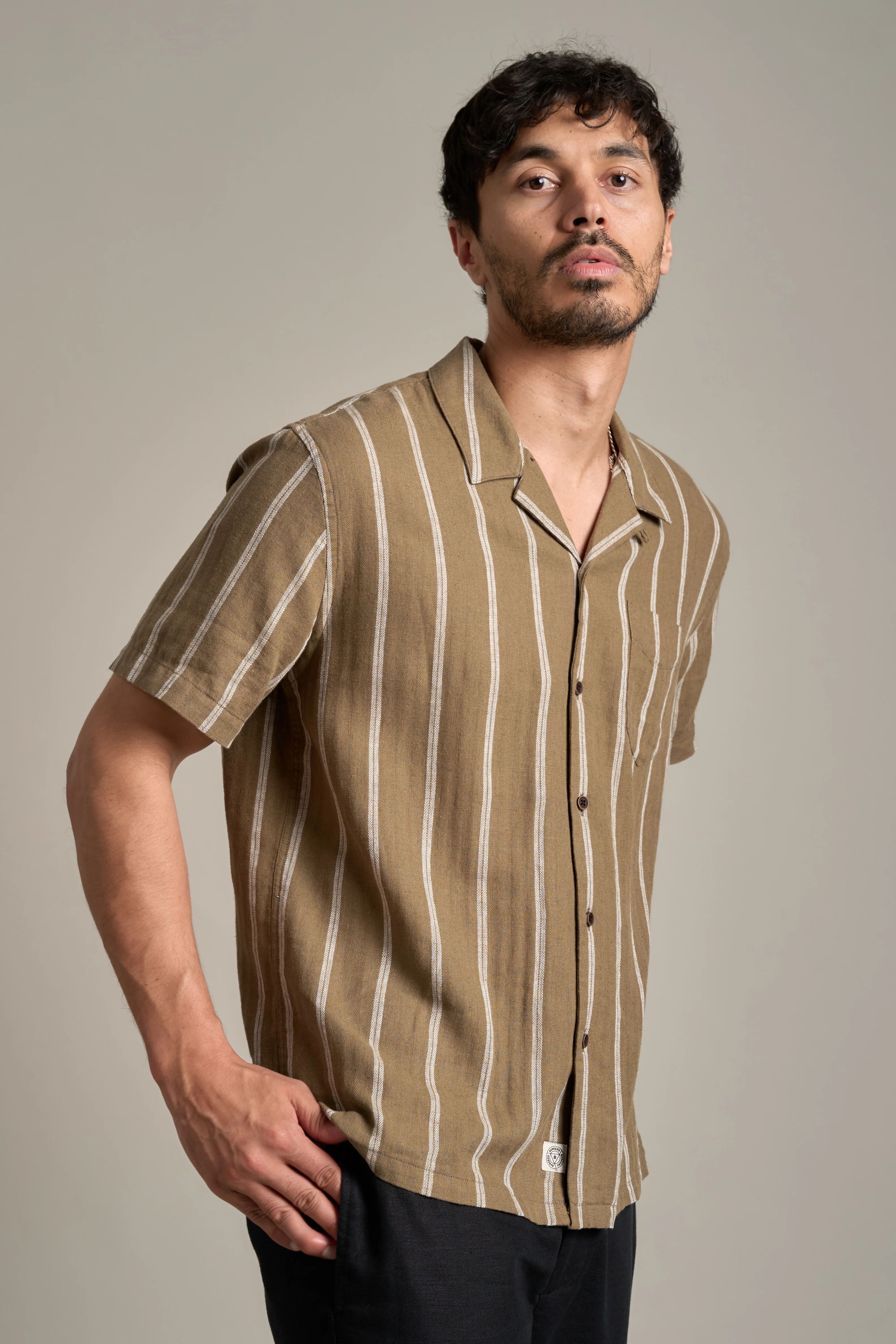 Sundown Stripe Cuban Shirt - Image 2