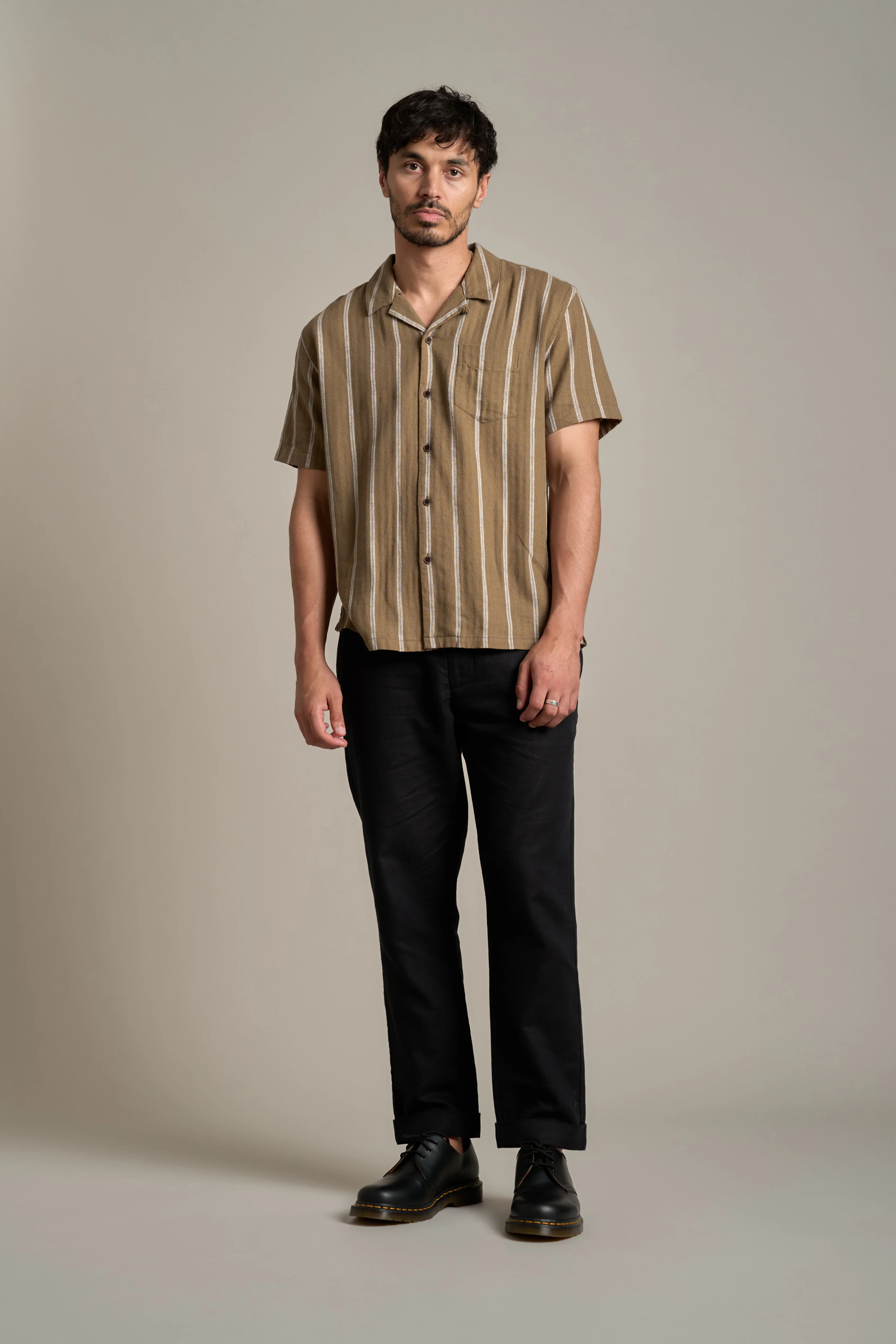 Sundown Stripe Cuban Shirt - Image 7