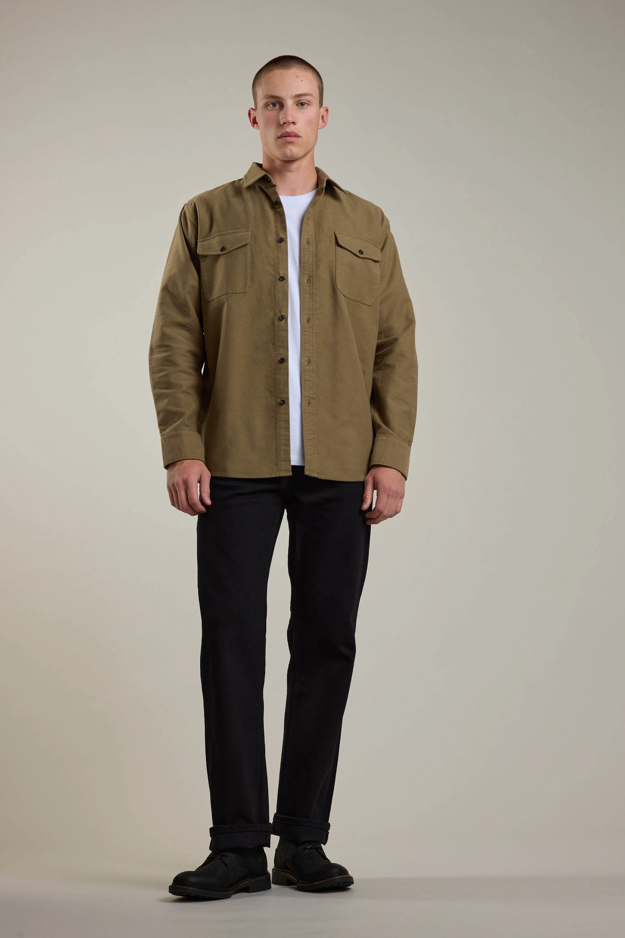 Tayler Moleskin Overshirt - Image 5