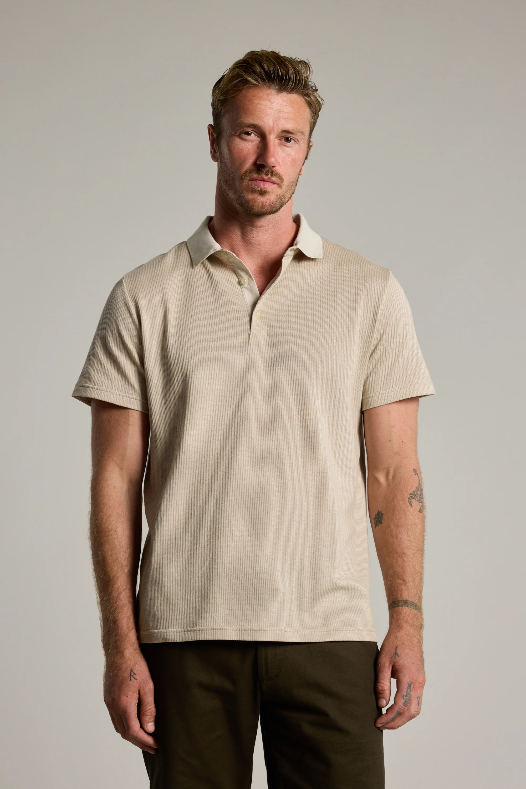 Tilder Mercerised Texture Polo - Image 3