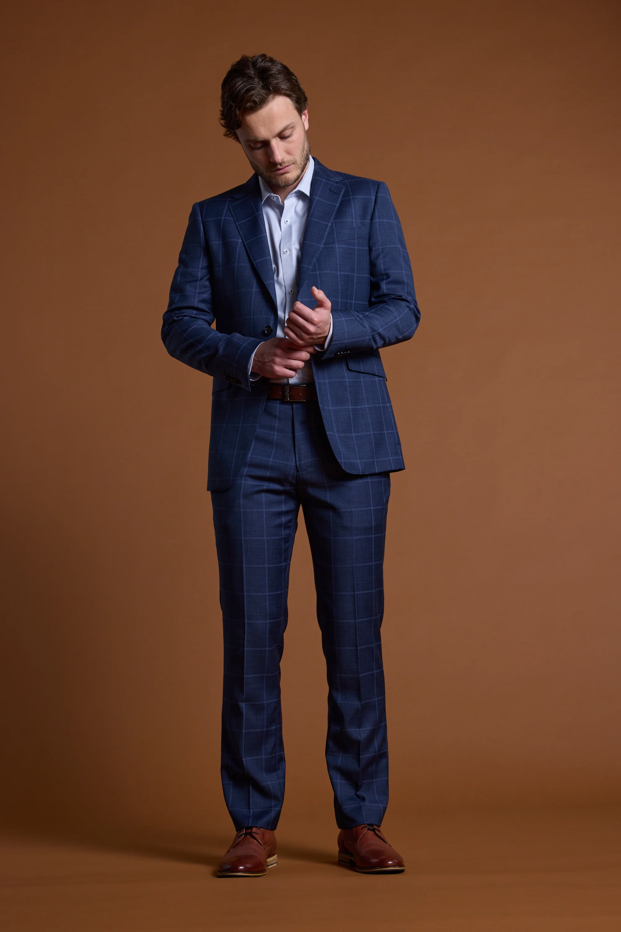 Treyburn Check Suit Jacket - Image 3