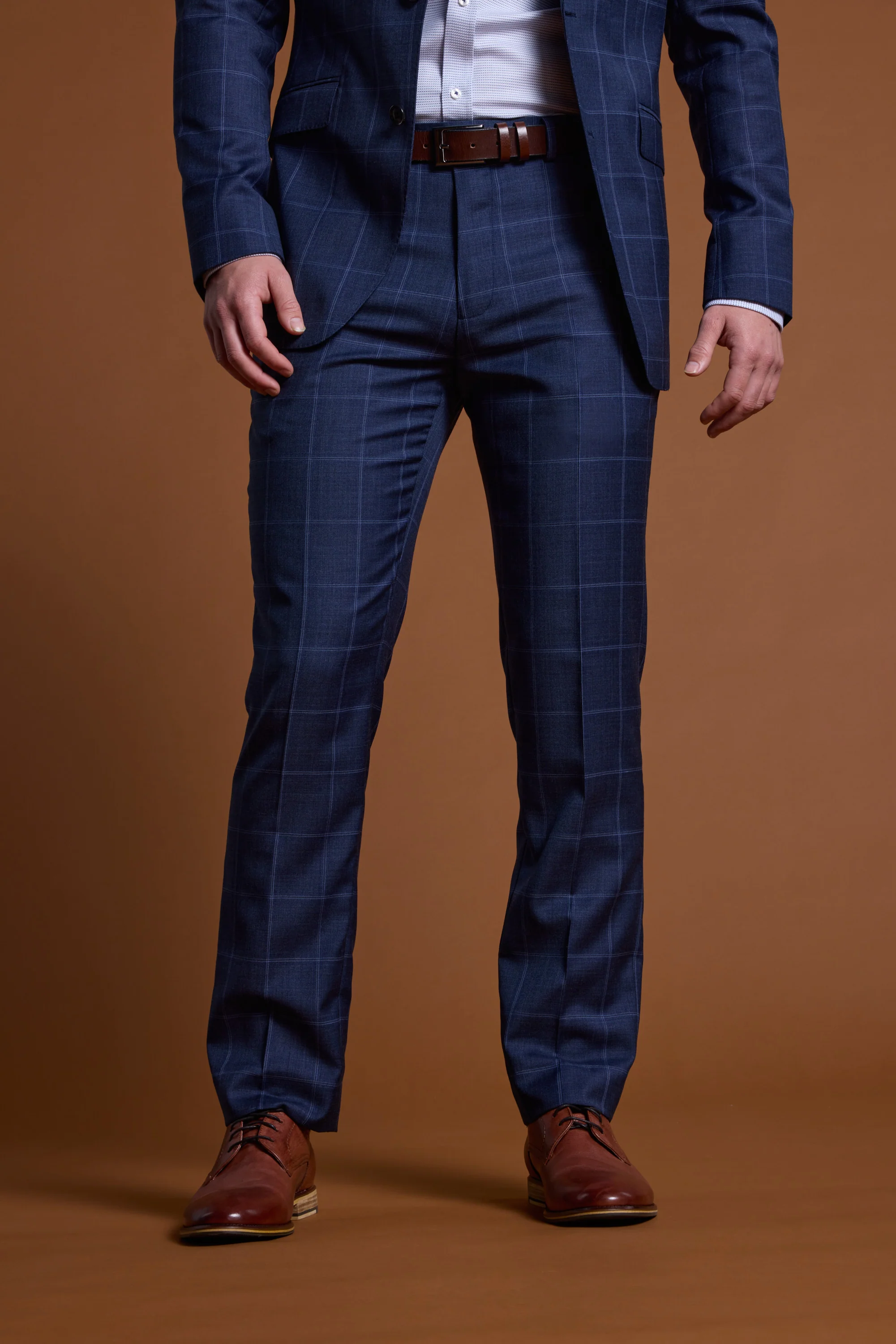 Treyburn Check Suit Trouser - Image 3