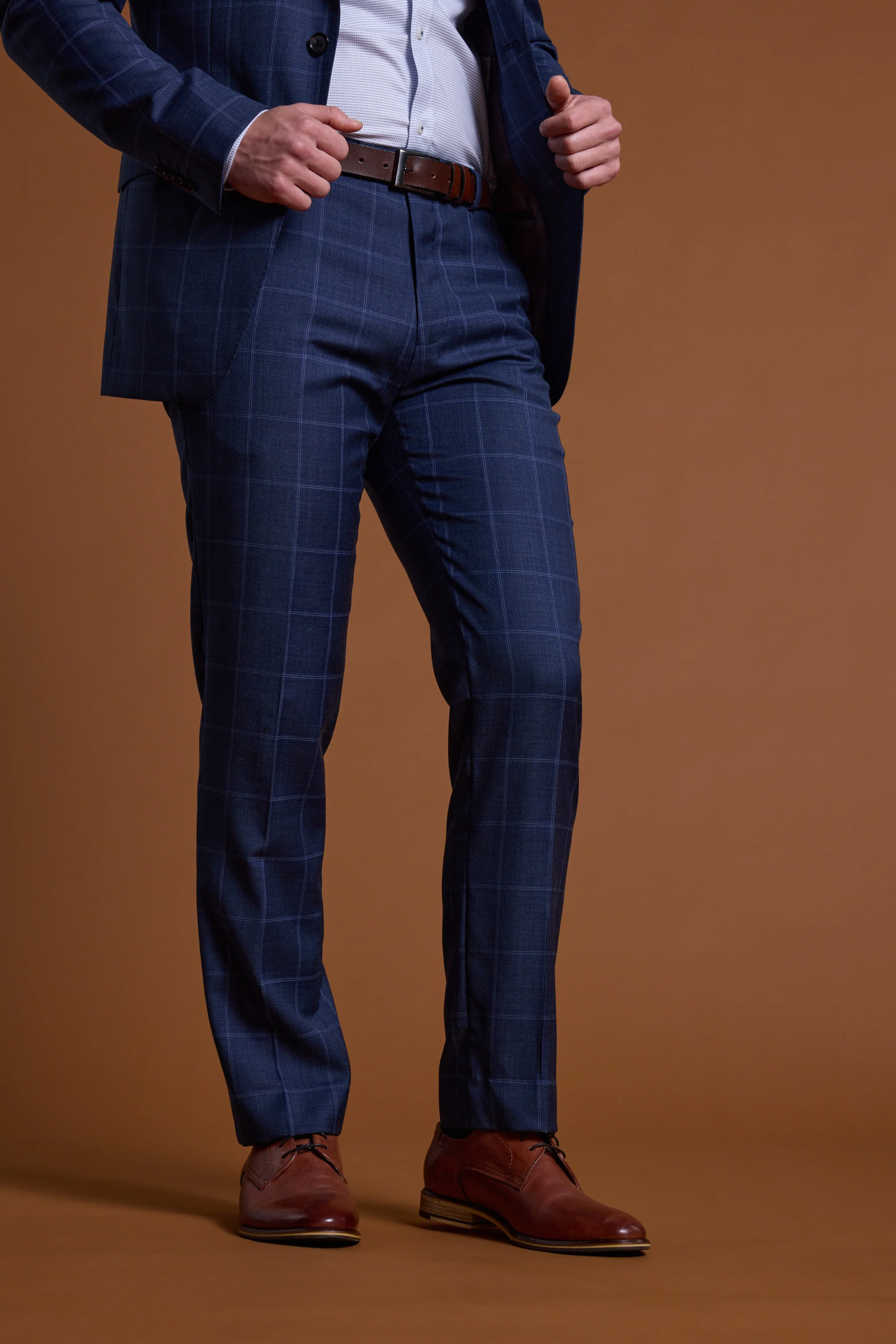 Treyburn Check Suit Trouser - Image 4