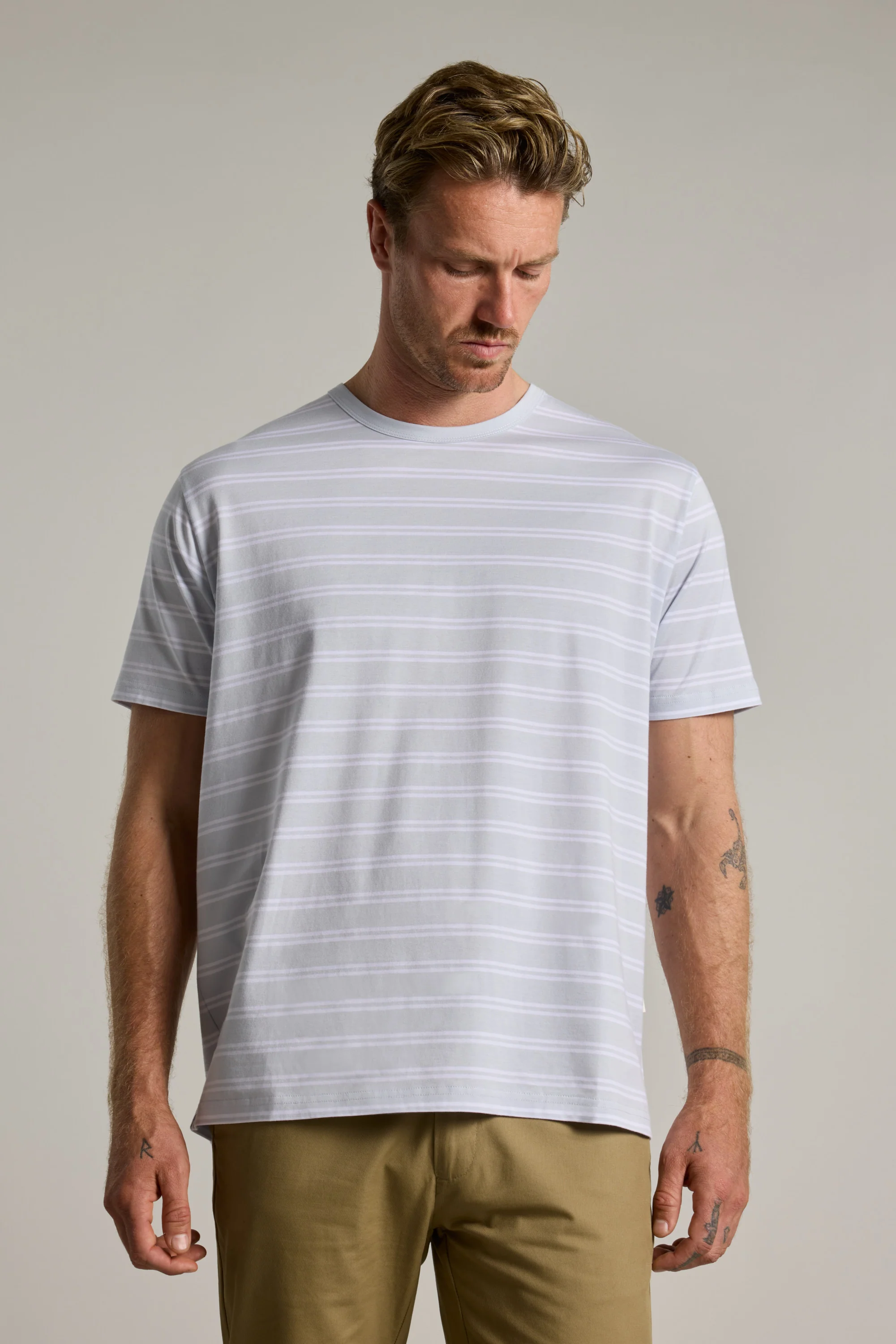 Triton Supima Stripe Tee - Image 3