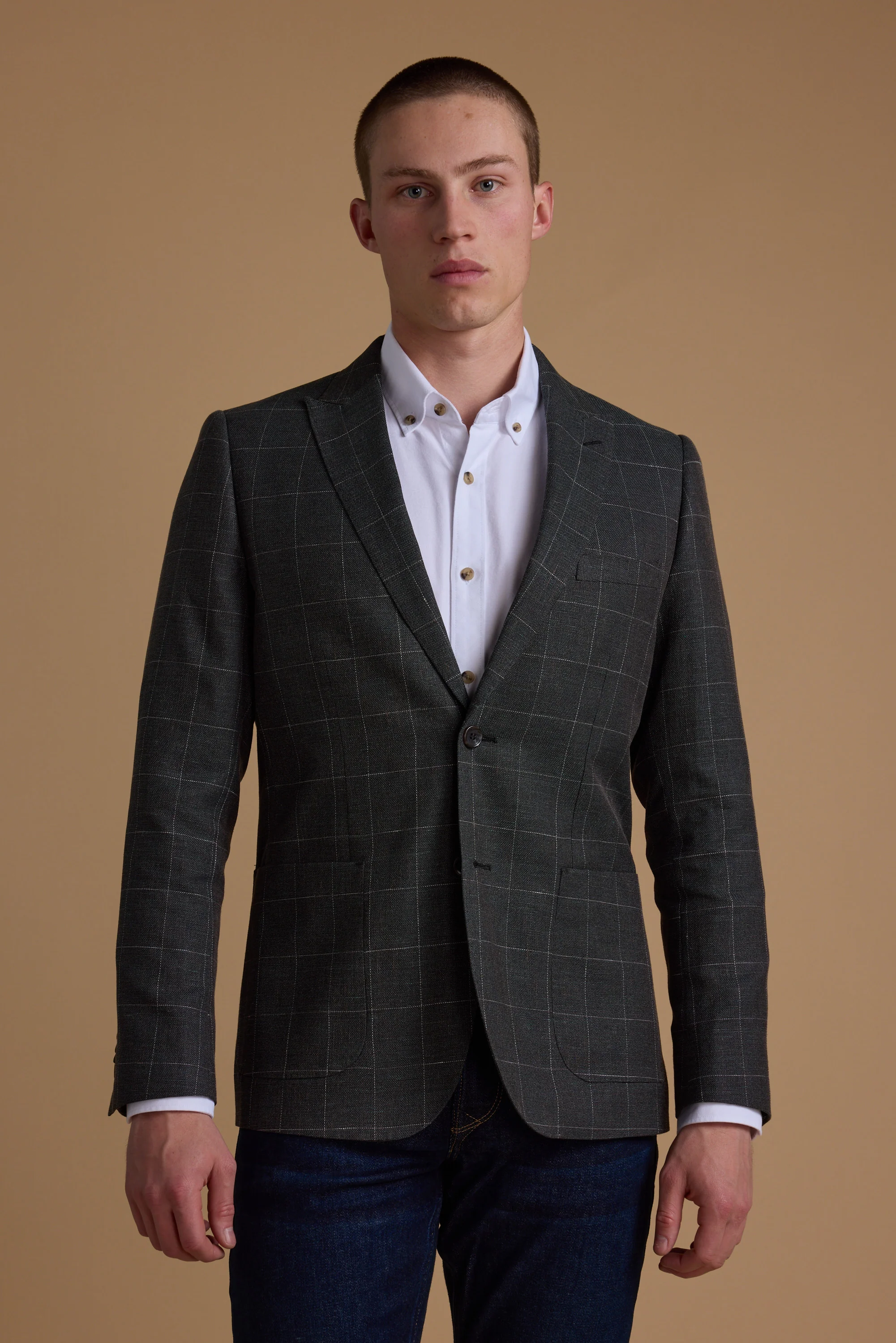 Upton Check Blazer - Image 5