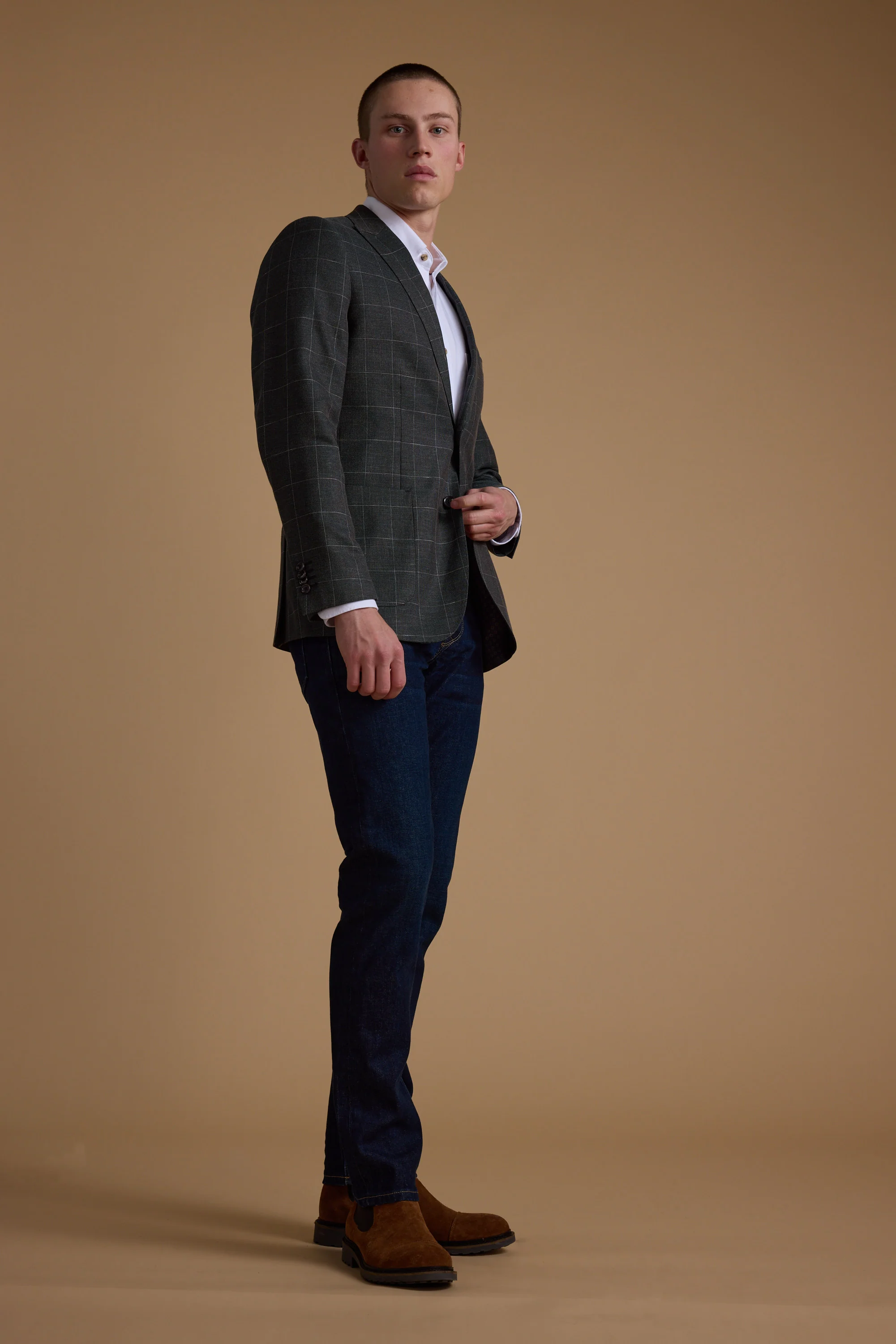 Upton Check Blazer - Image 6