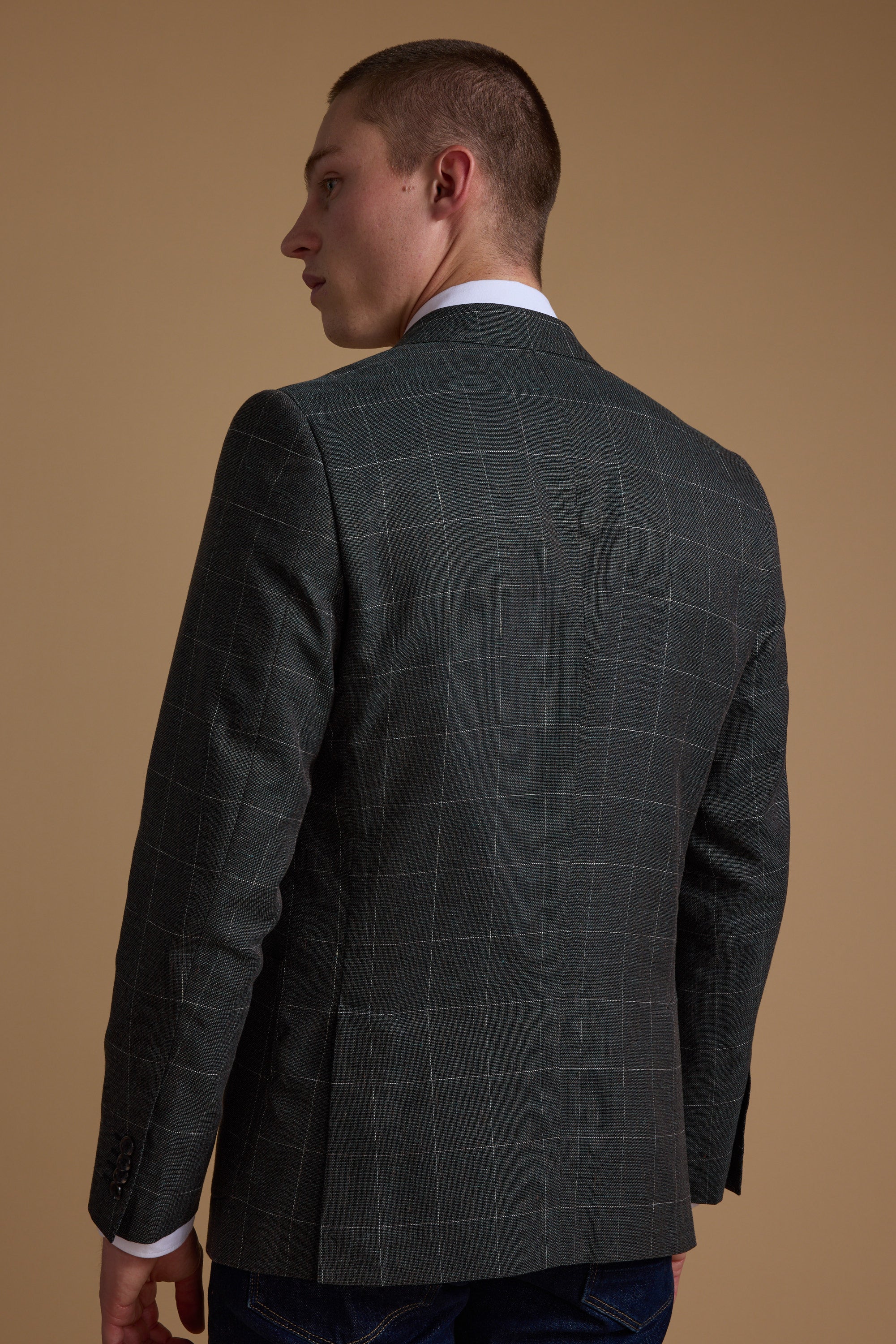 Upton Check Blazer - Image 7