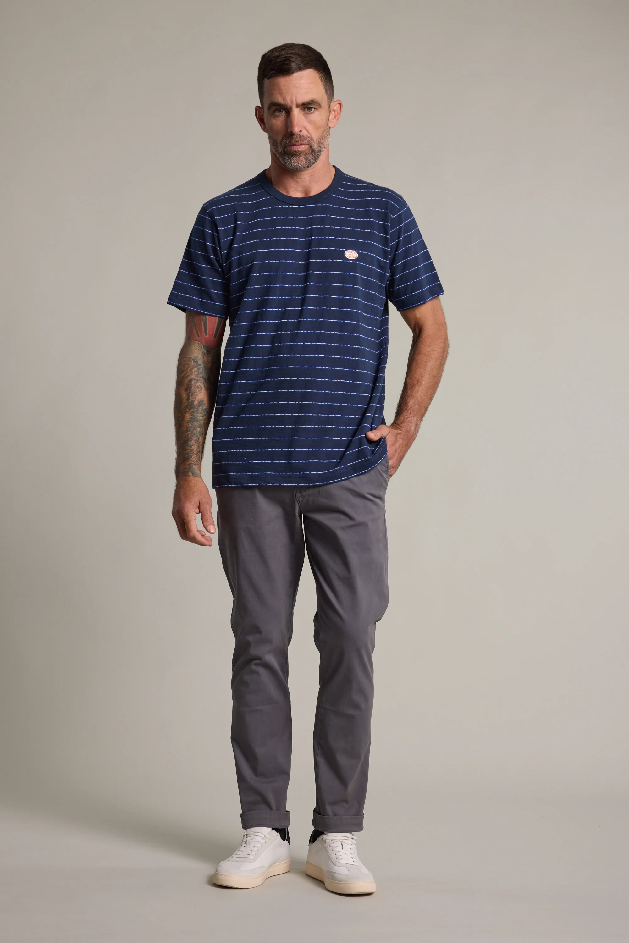 Vermont Stripe Tee - Image 3