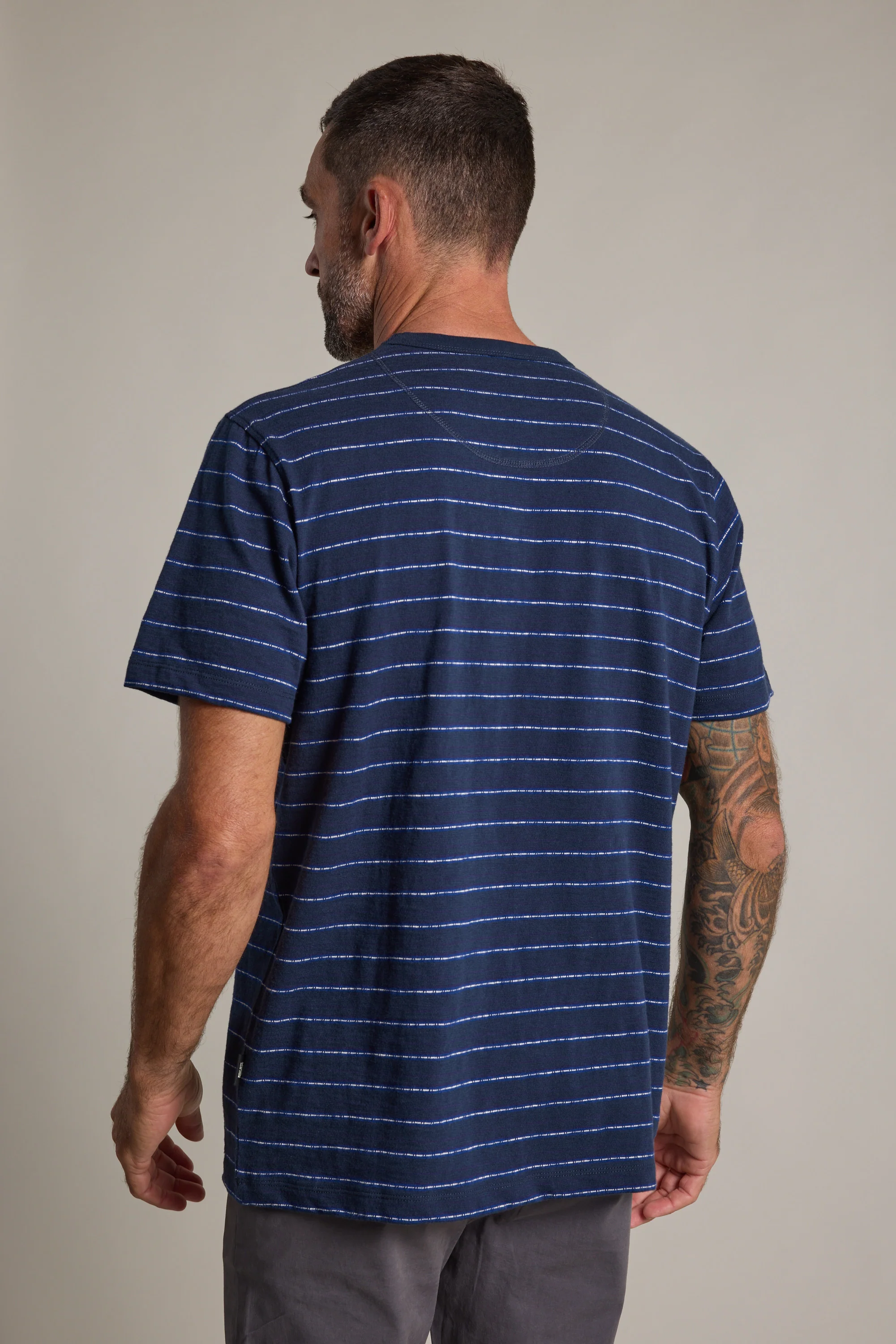 Vermont Stripe Tee - Image 4