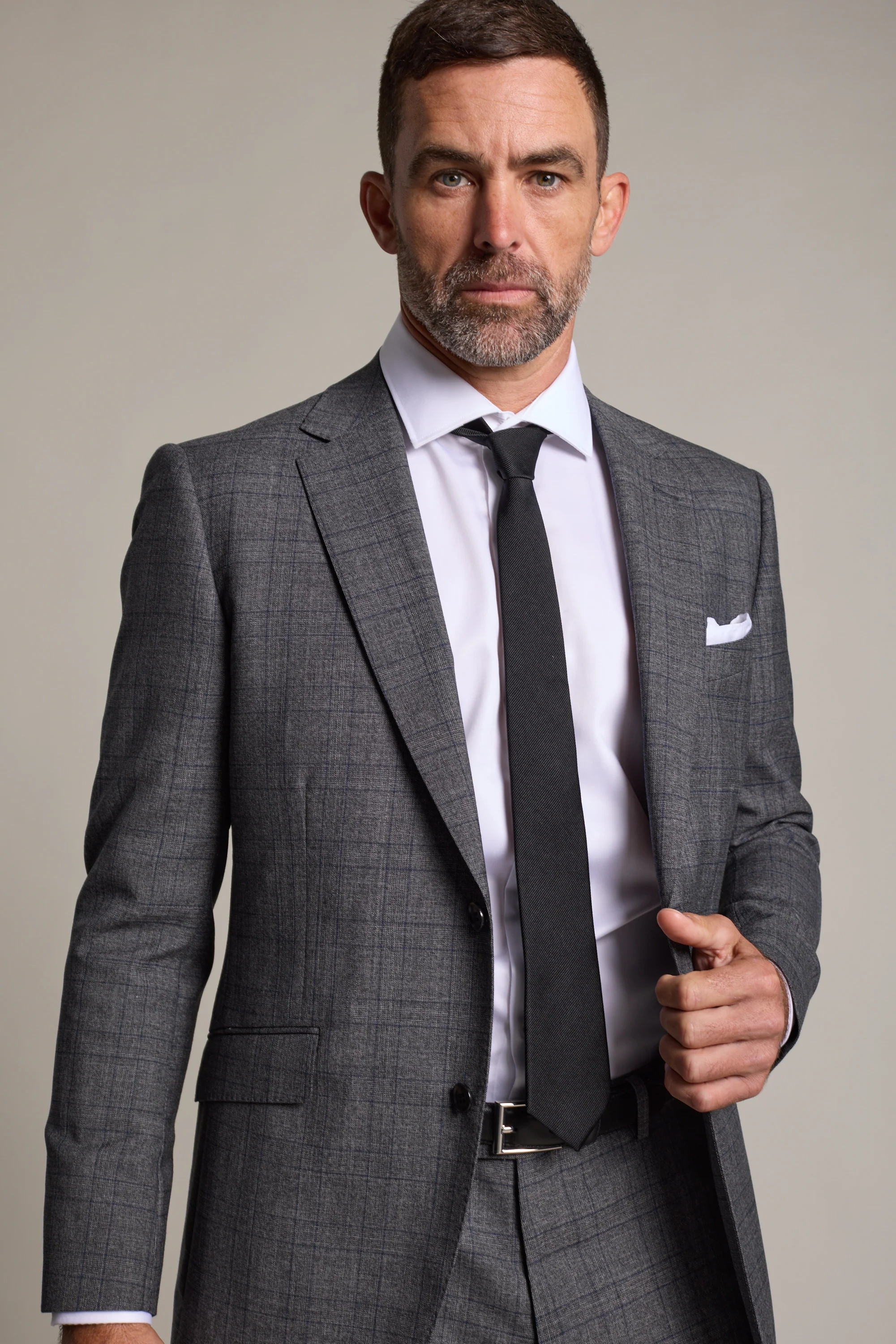 Vernon Check Suit Jacket - Image 4