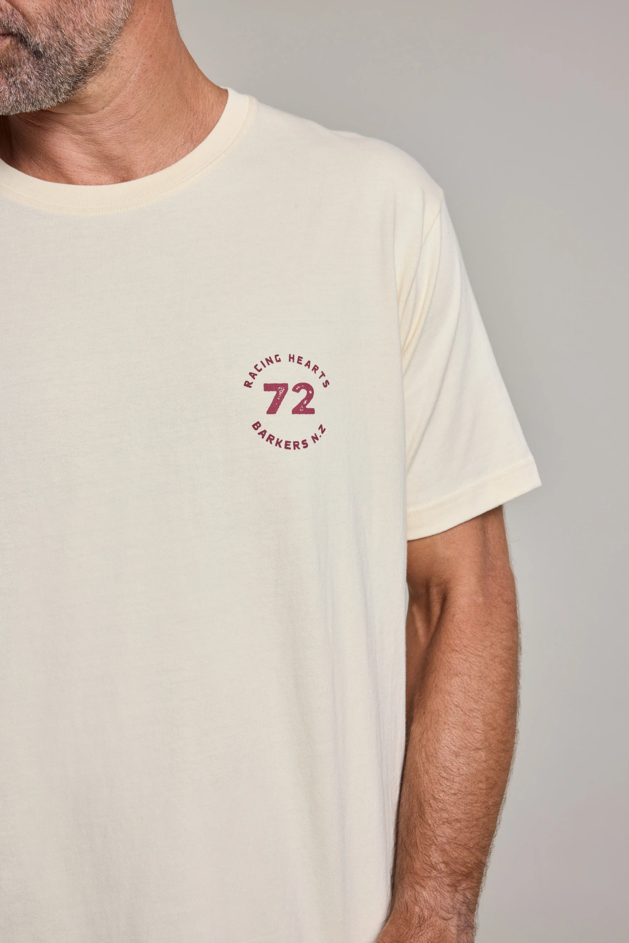 Vintage Helmet Print Tee - Image 5