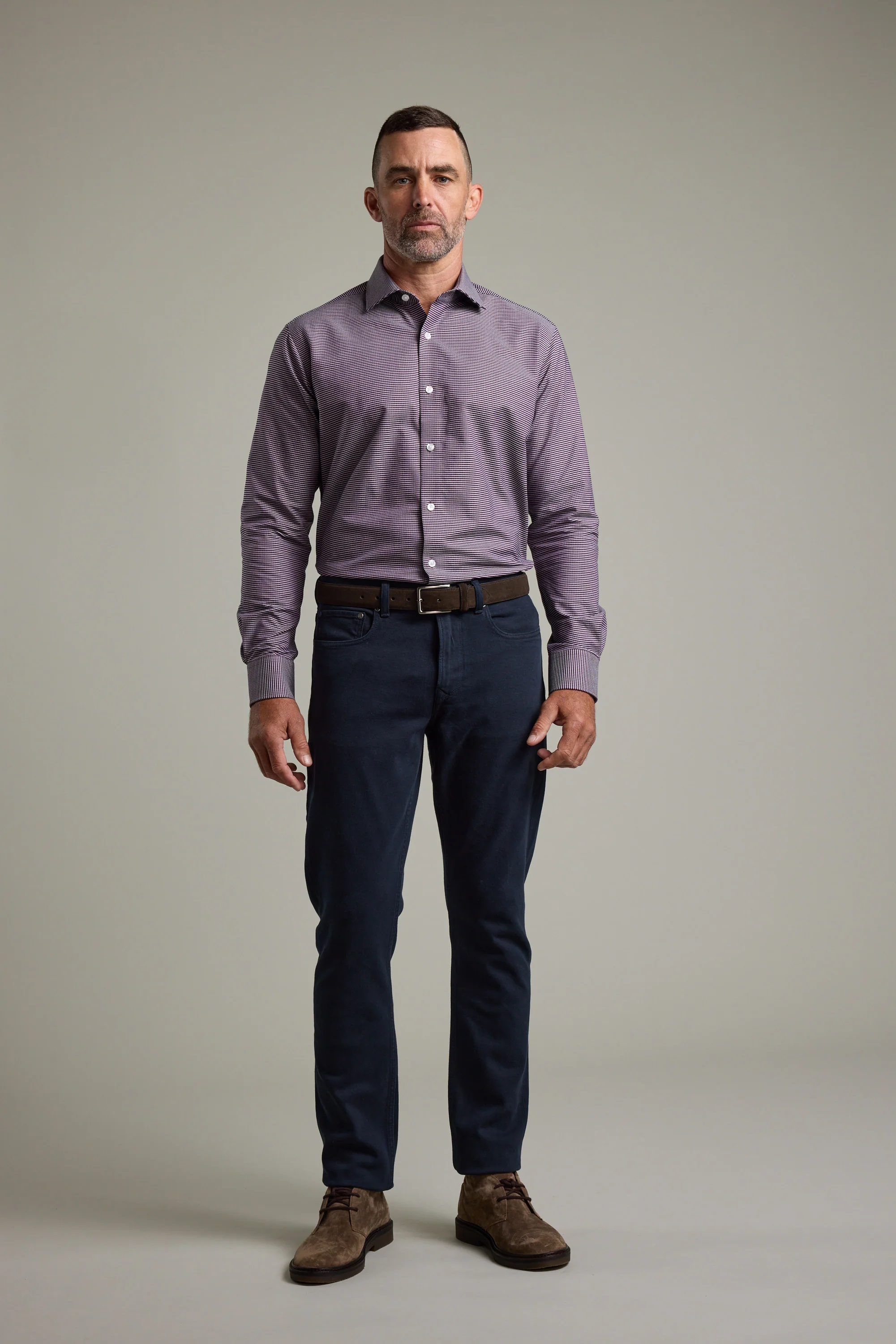 Waverly Check Business Shirt - Image 3