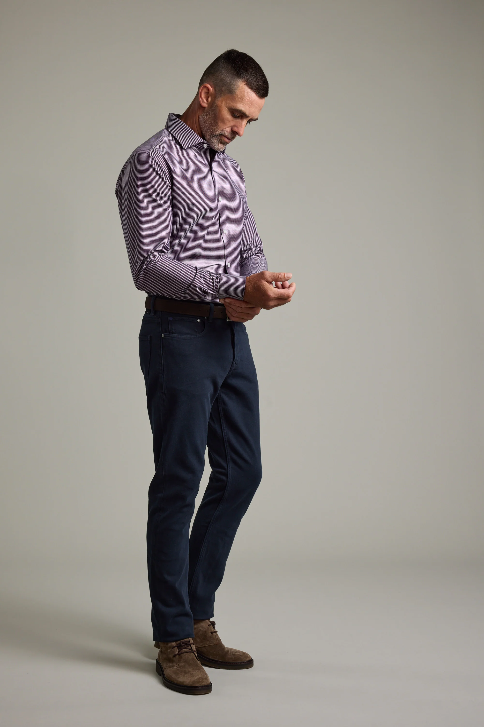 Waverly Check Business Shirt - Image 4