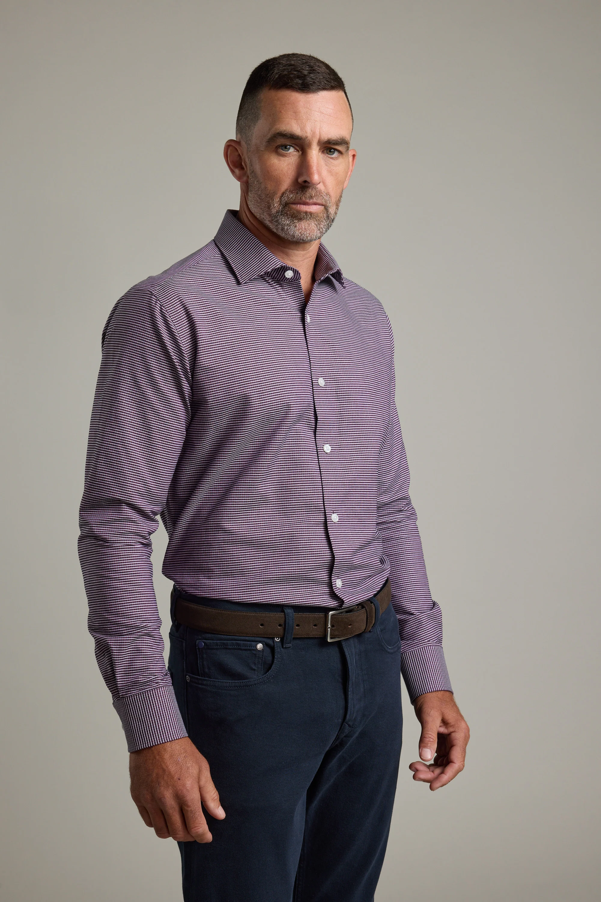 Waverly Check Business Shirt - Image 5