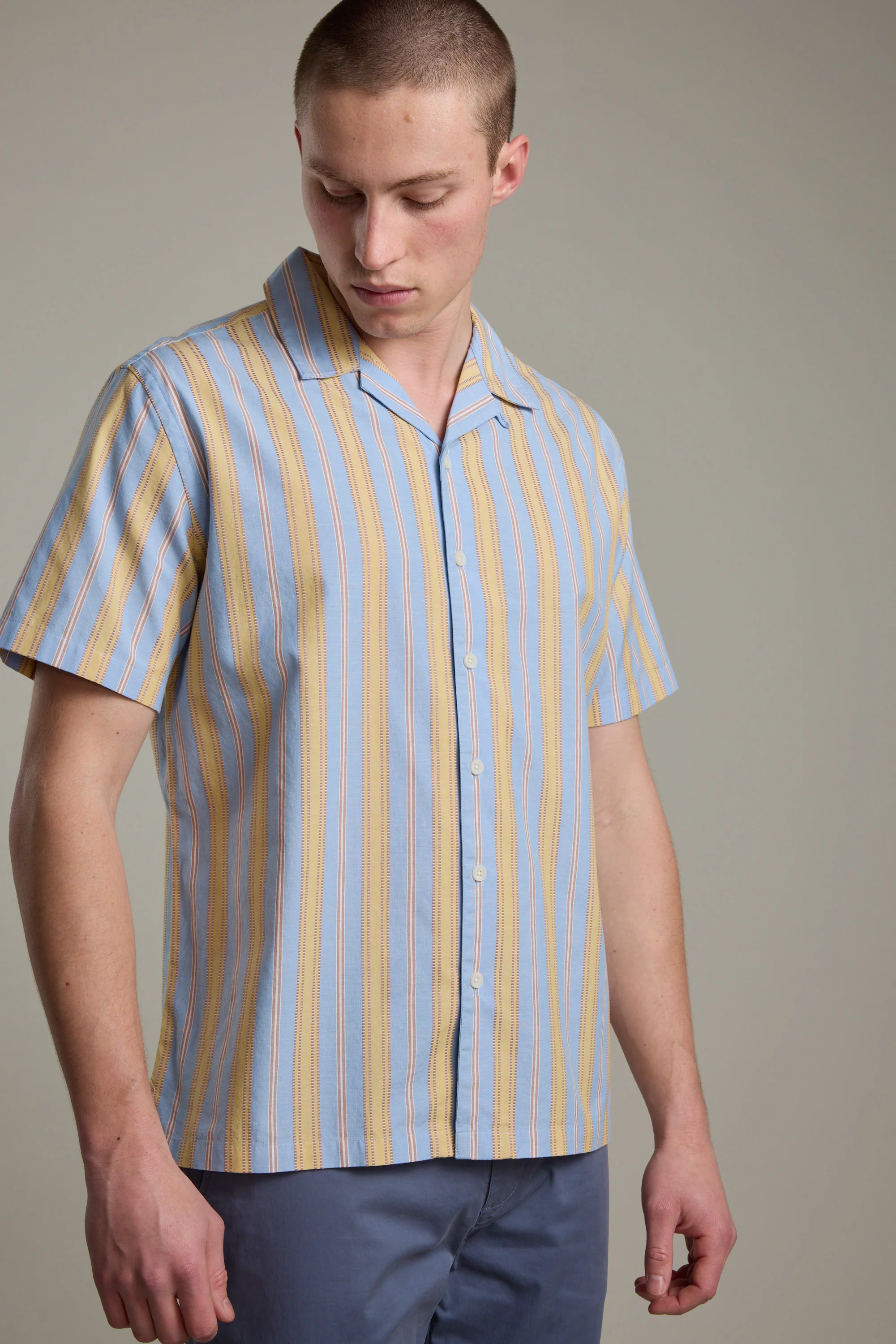 Welby Stripe Cuban Shirt - Image 3