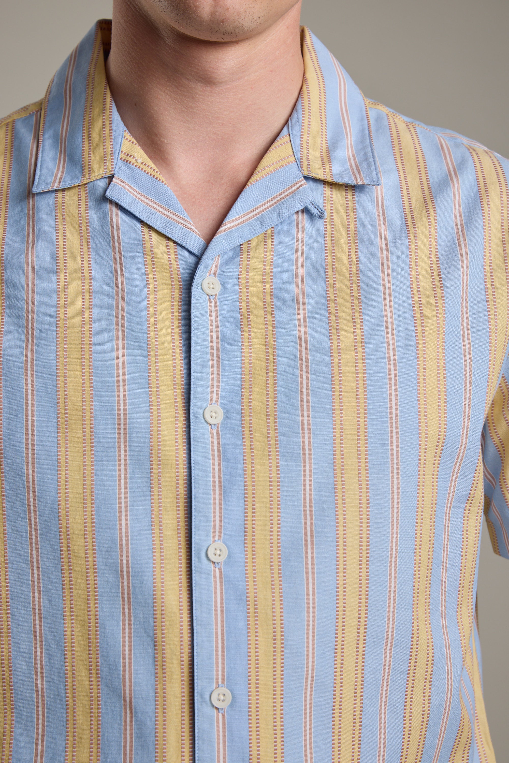 Welby Stripe Cuban Shirt - Image 4
