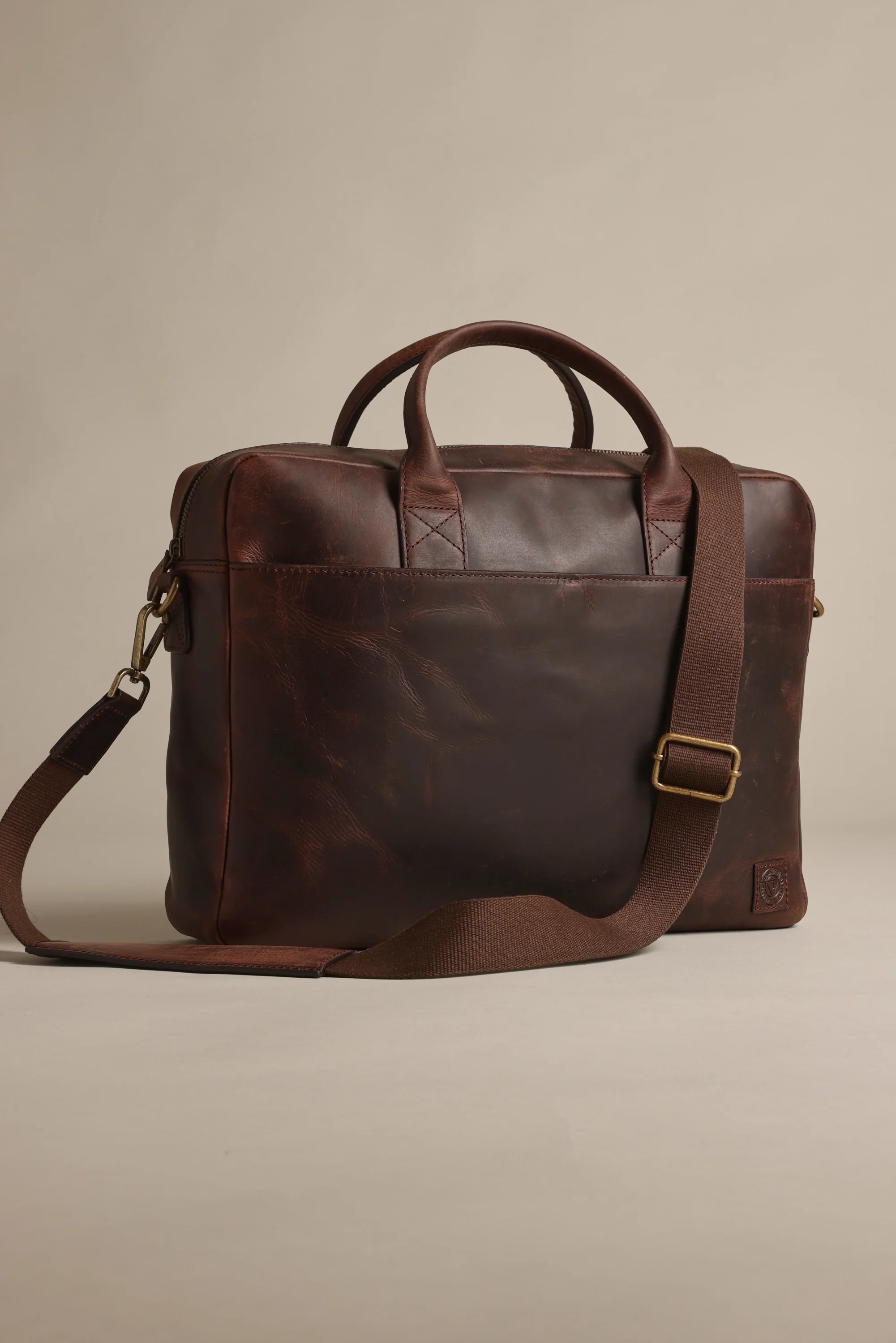Wilkinson Leather Laptop Bag - Image 2