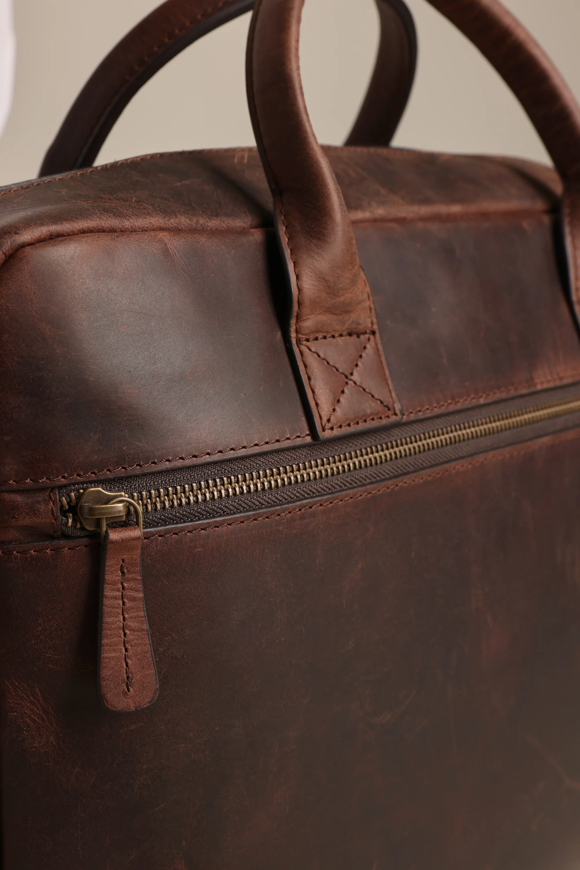 Wilkinson Leather Laptop Bag - Image 3
