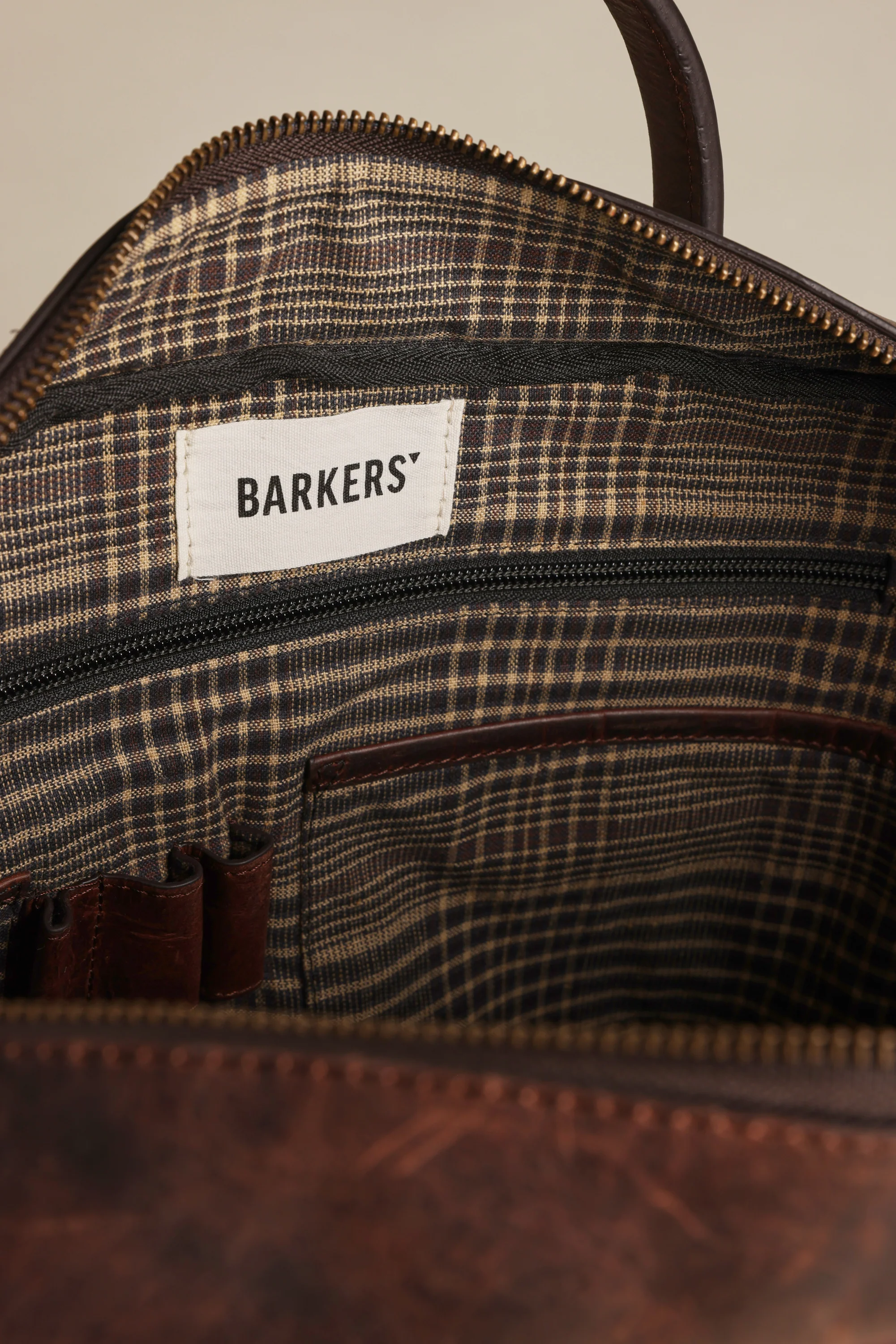 Wilkinson Leather Laptop Bag - Image 4