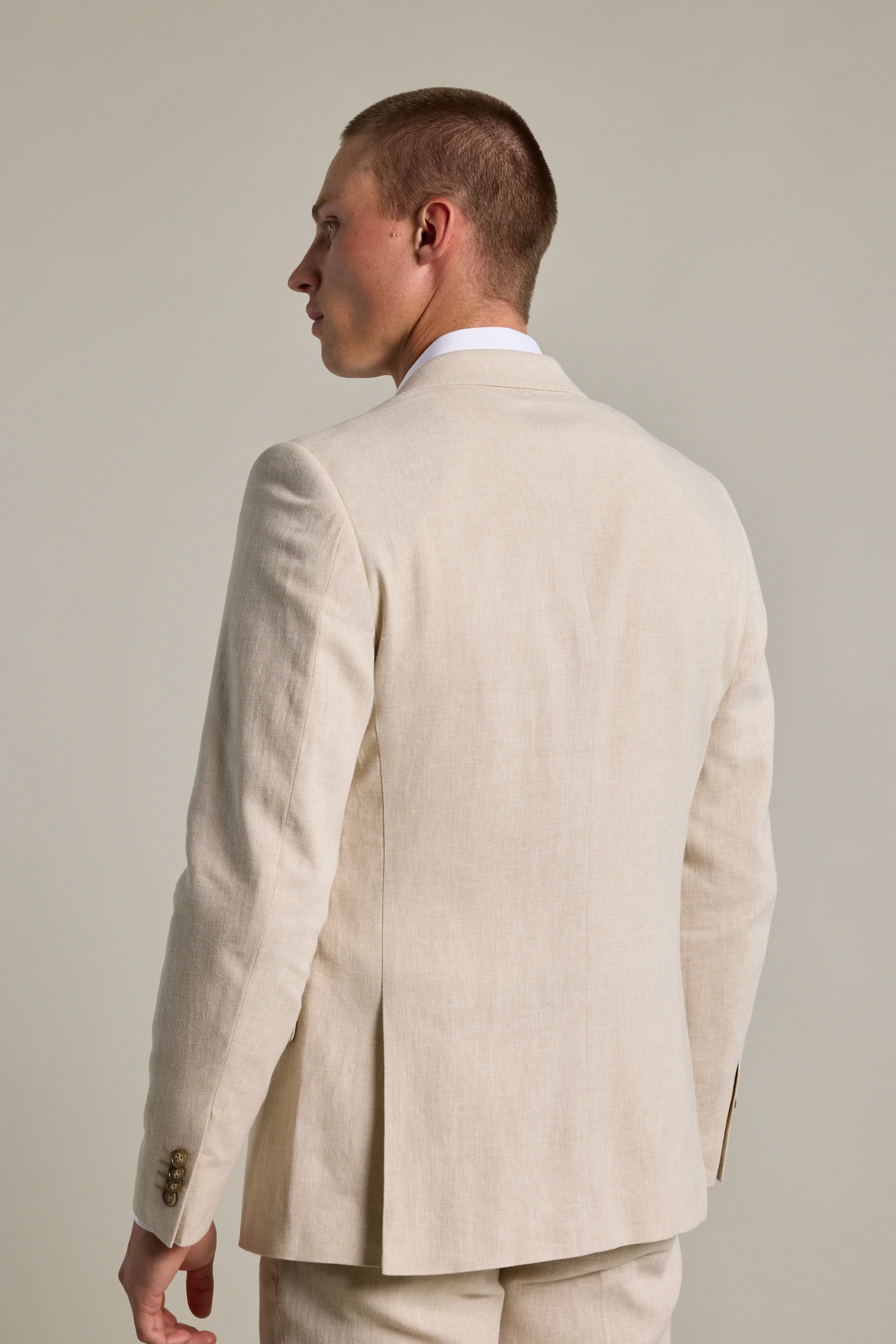 William Texture Linen Blazer - Image 7