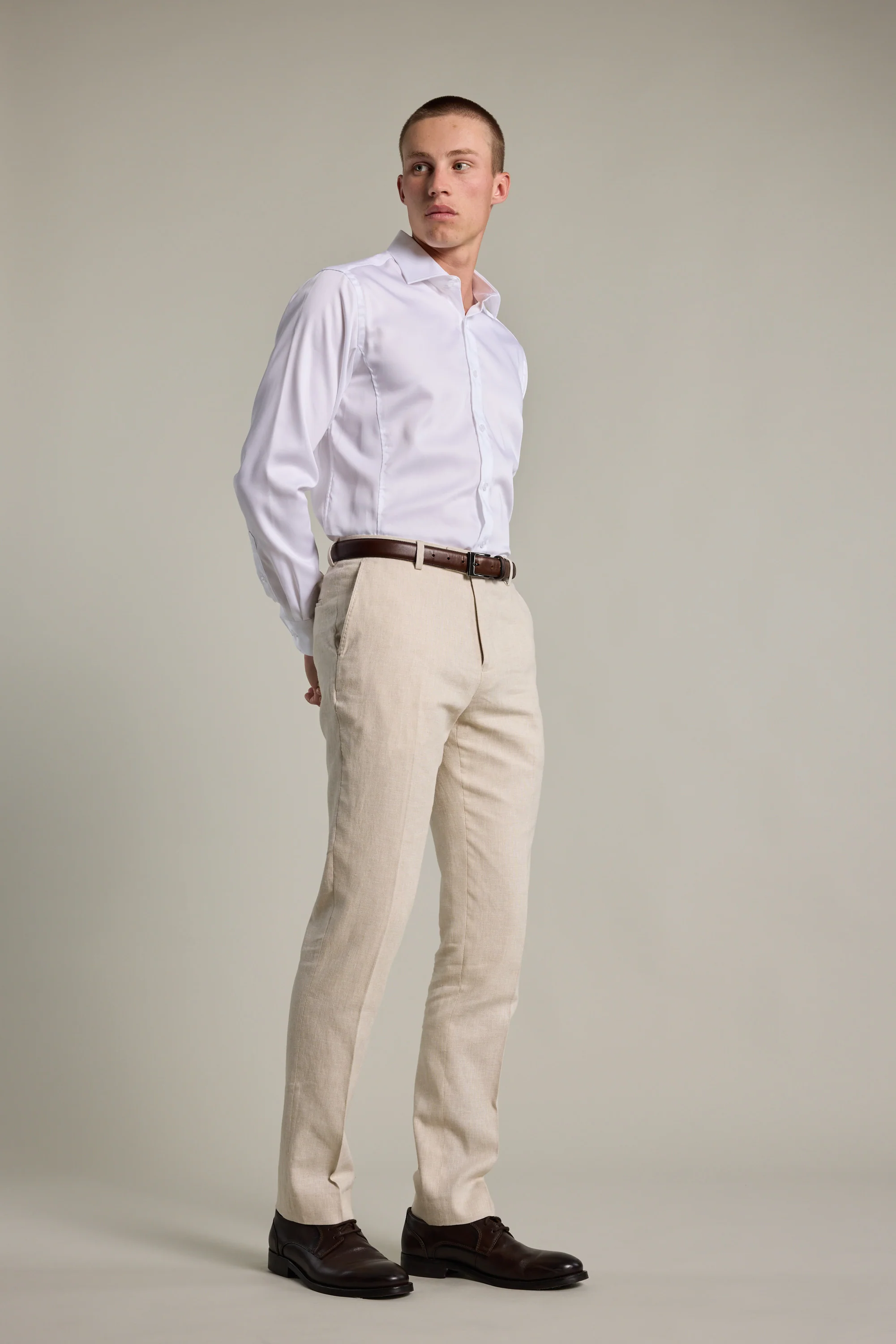 William Texture Linen Pant - Image 3