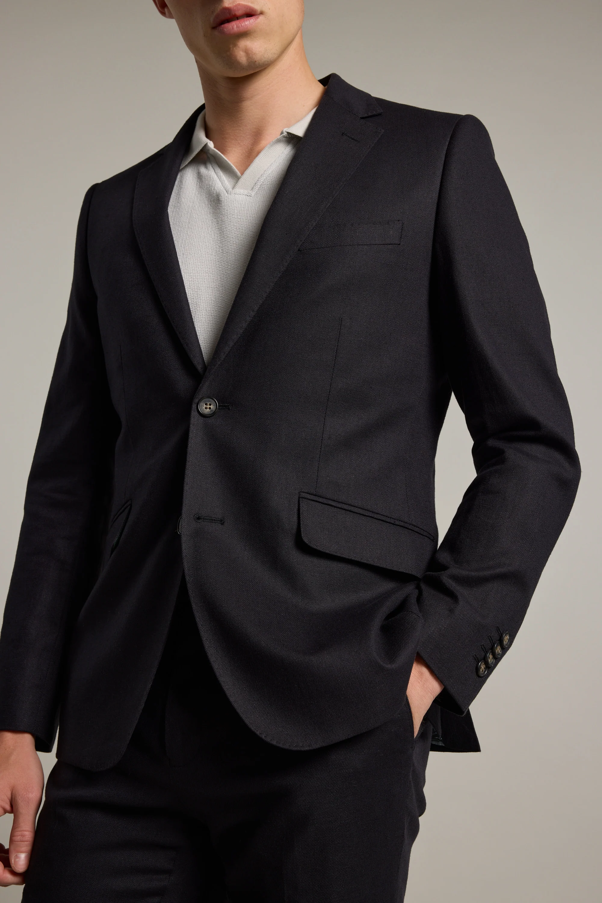 Windsor Texture Linen Blazer - Image 5