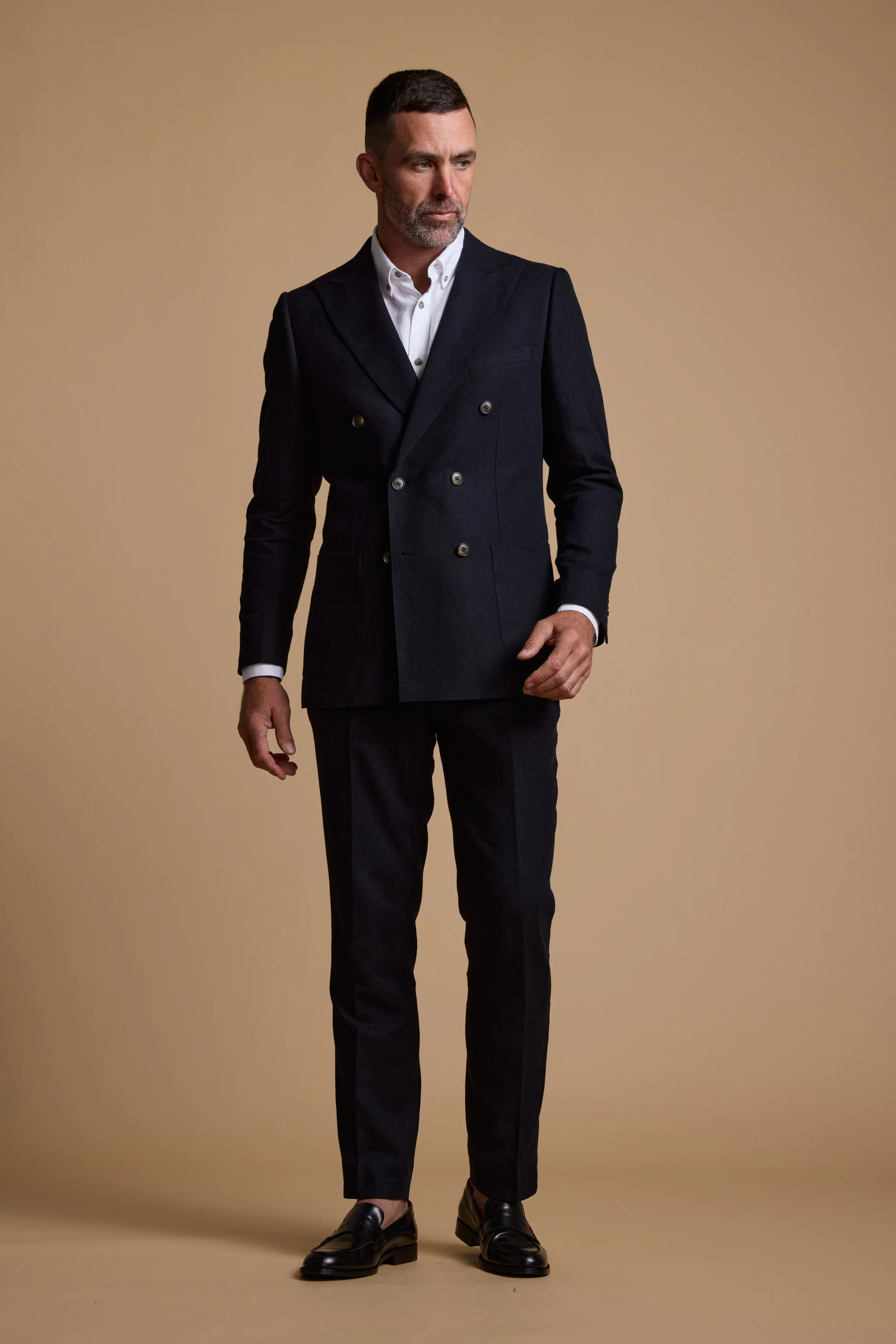 Windsor Texture Linen Pant - Image 4