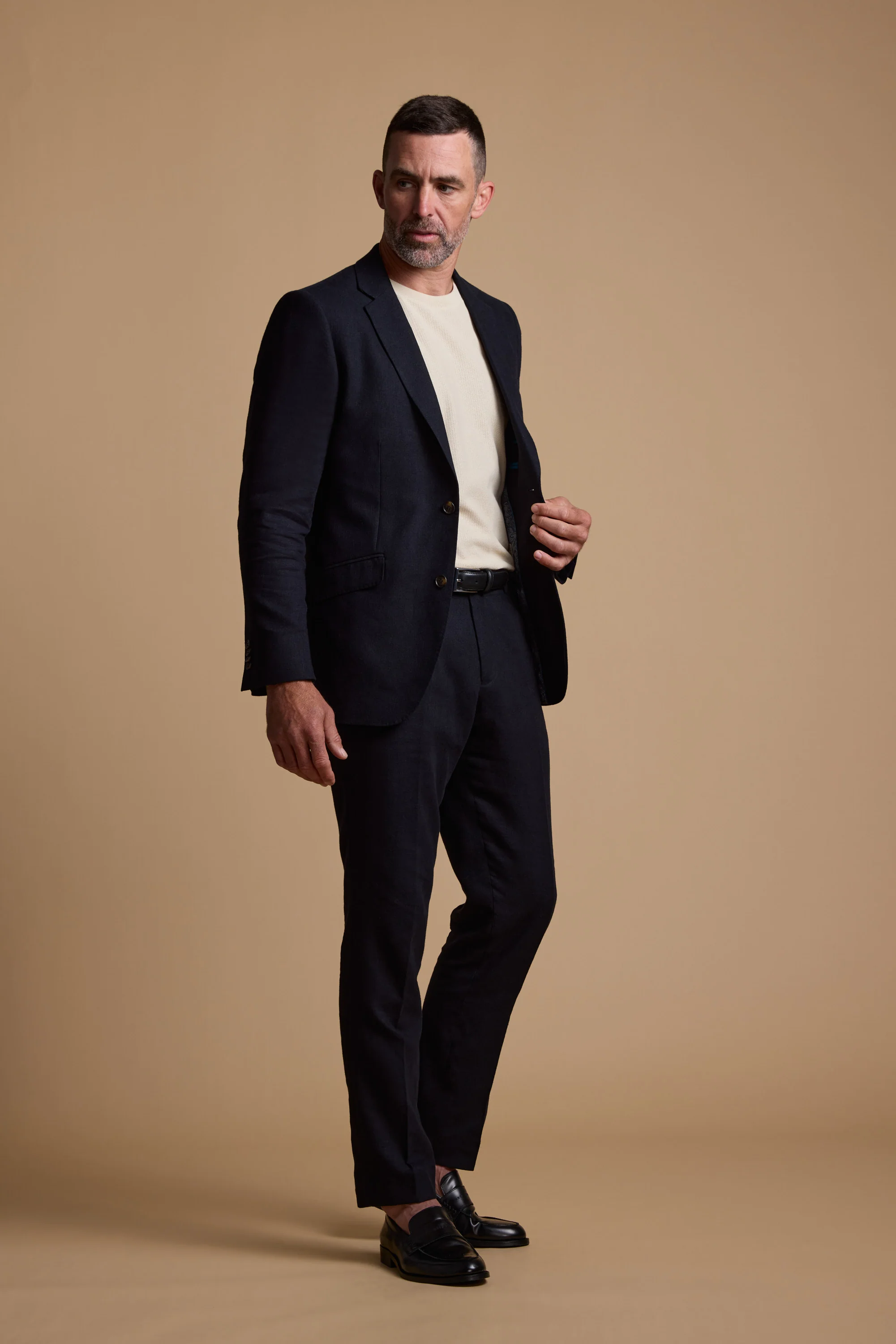Windsor Texture Linen Pant - Image 5