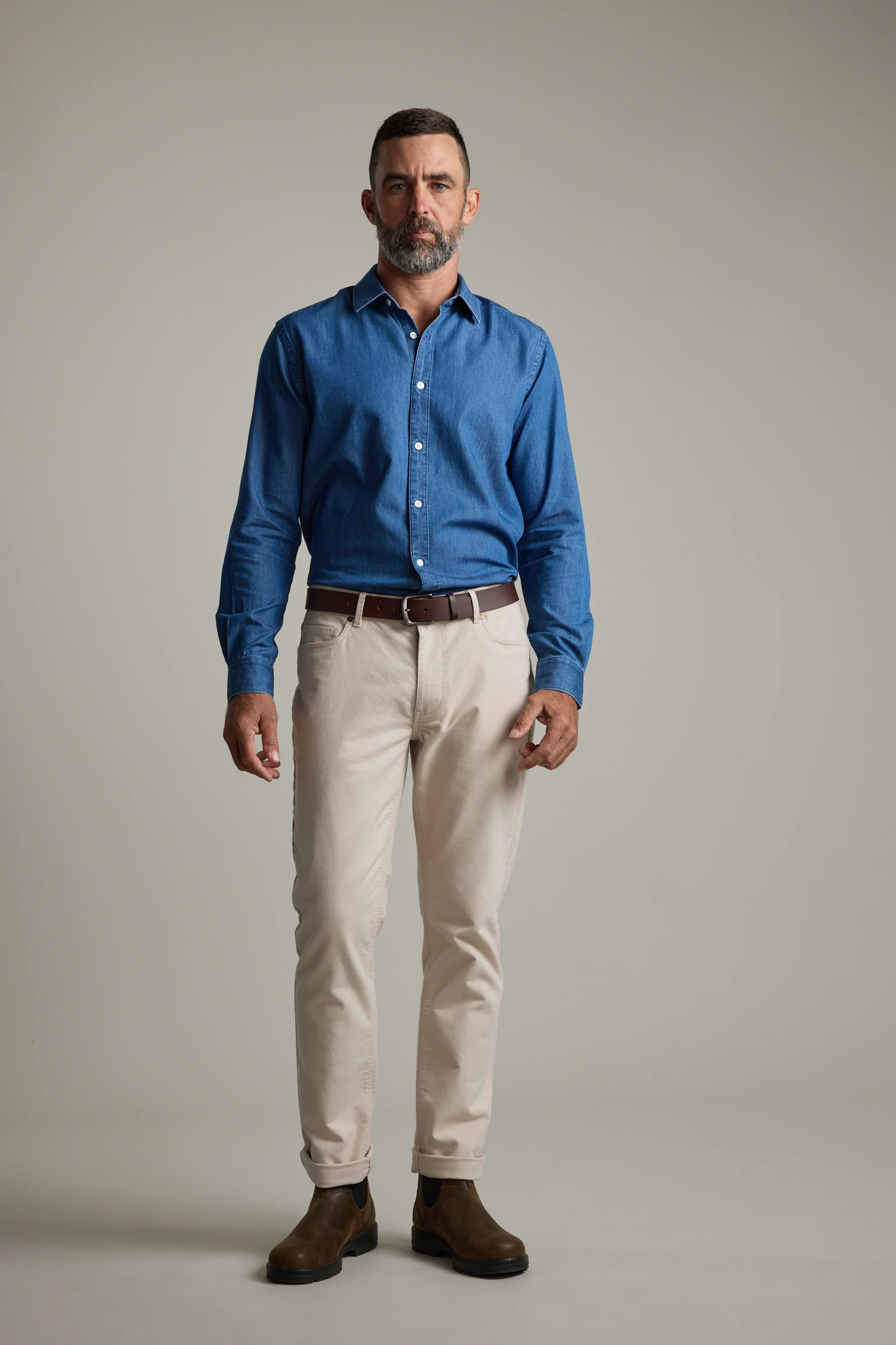 Wyatt Denim Business Shirt - Image 5