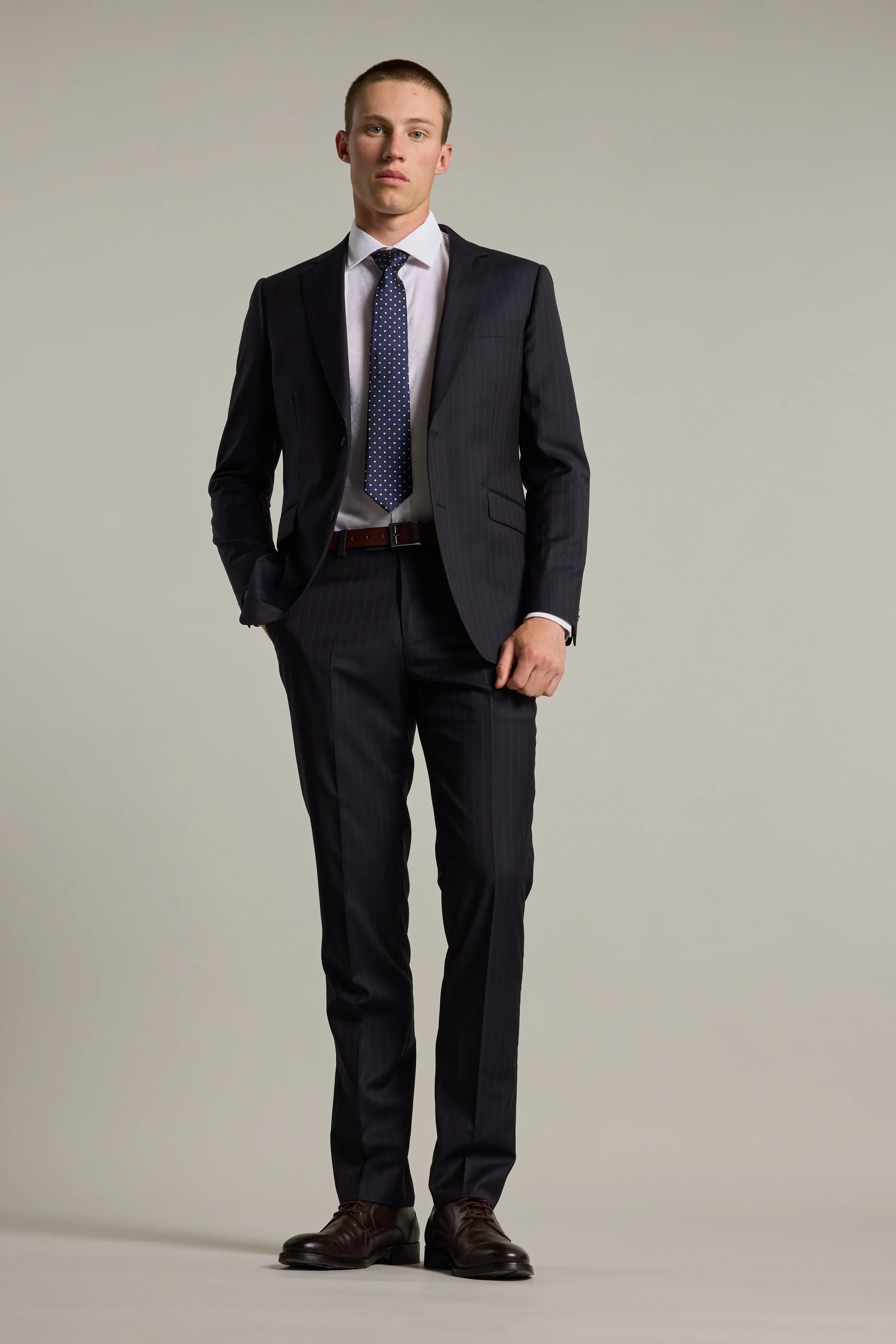 Wyman Stripe Suit Jacket - Image 2