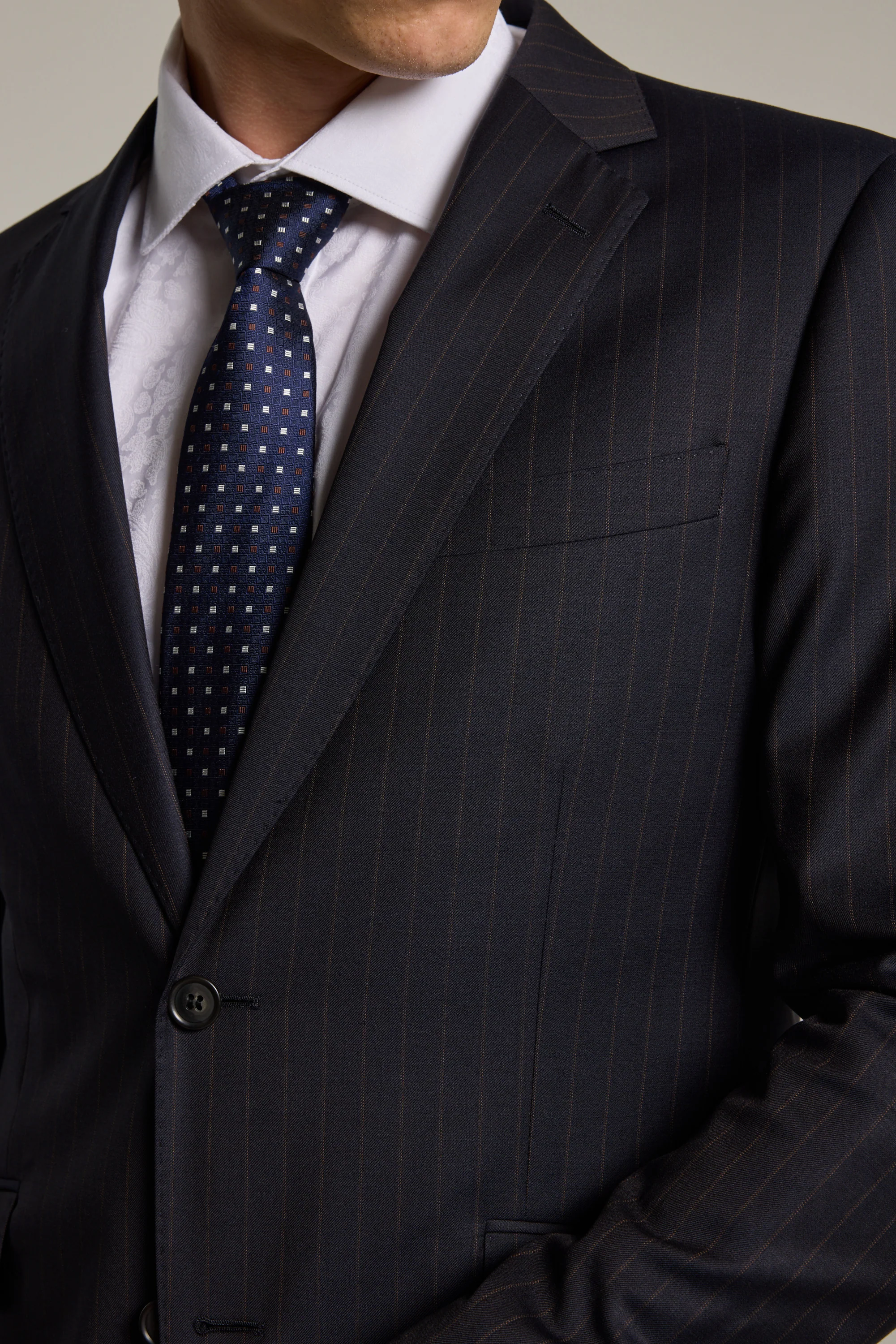 Wyman Stripe Suit Jacket - Image 4