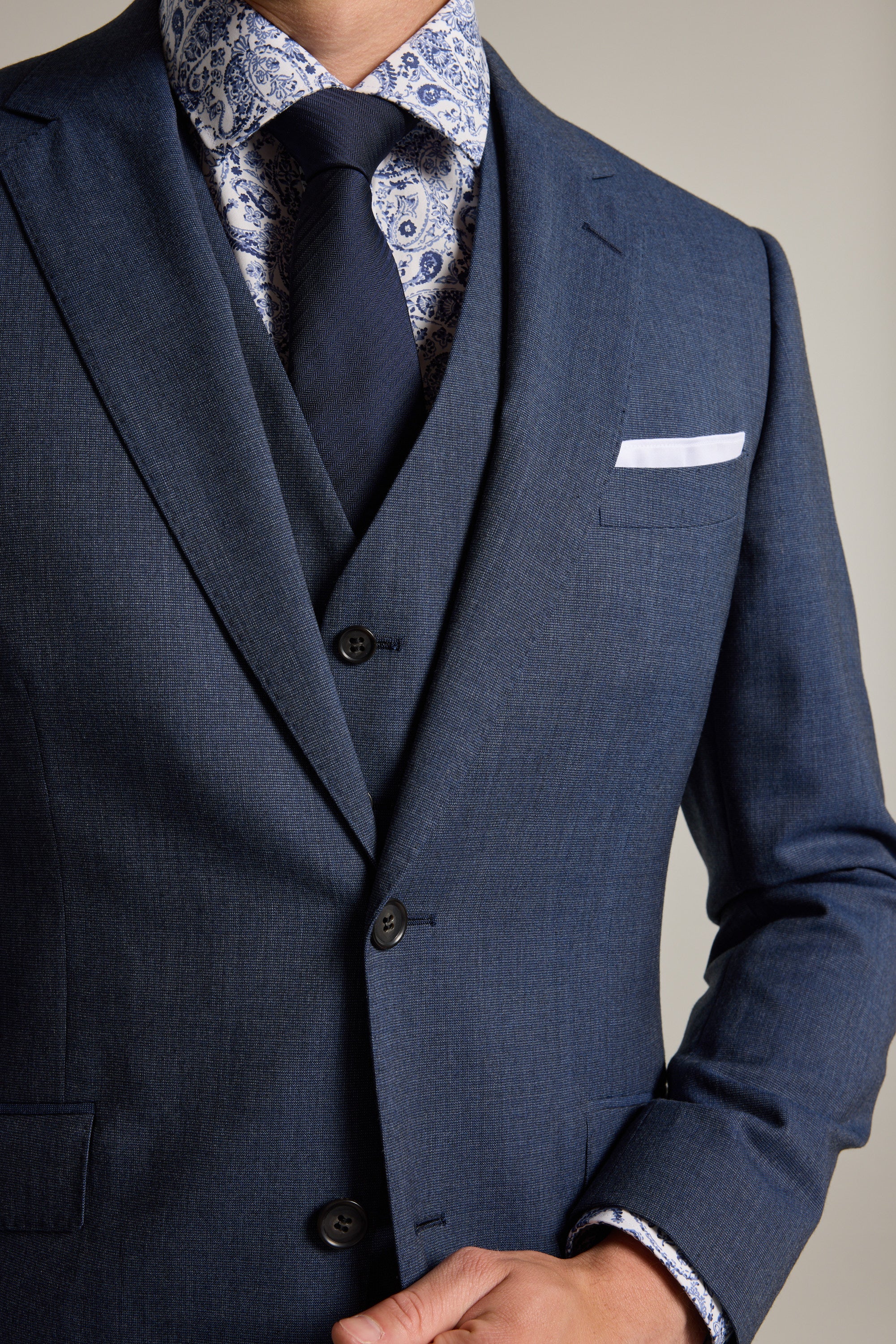 Yeaton Texture Suit Jacket - Image 4