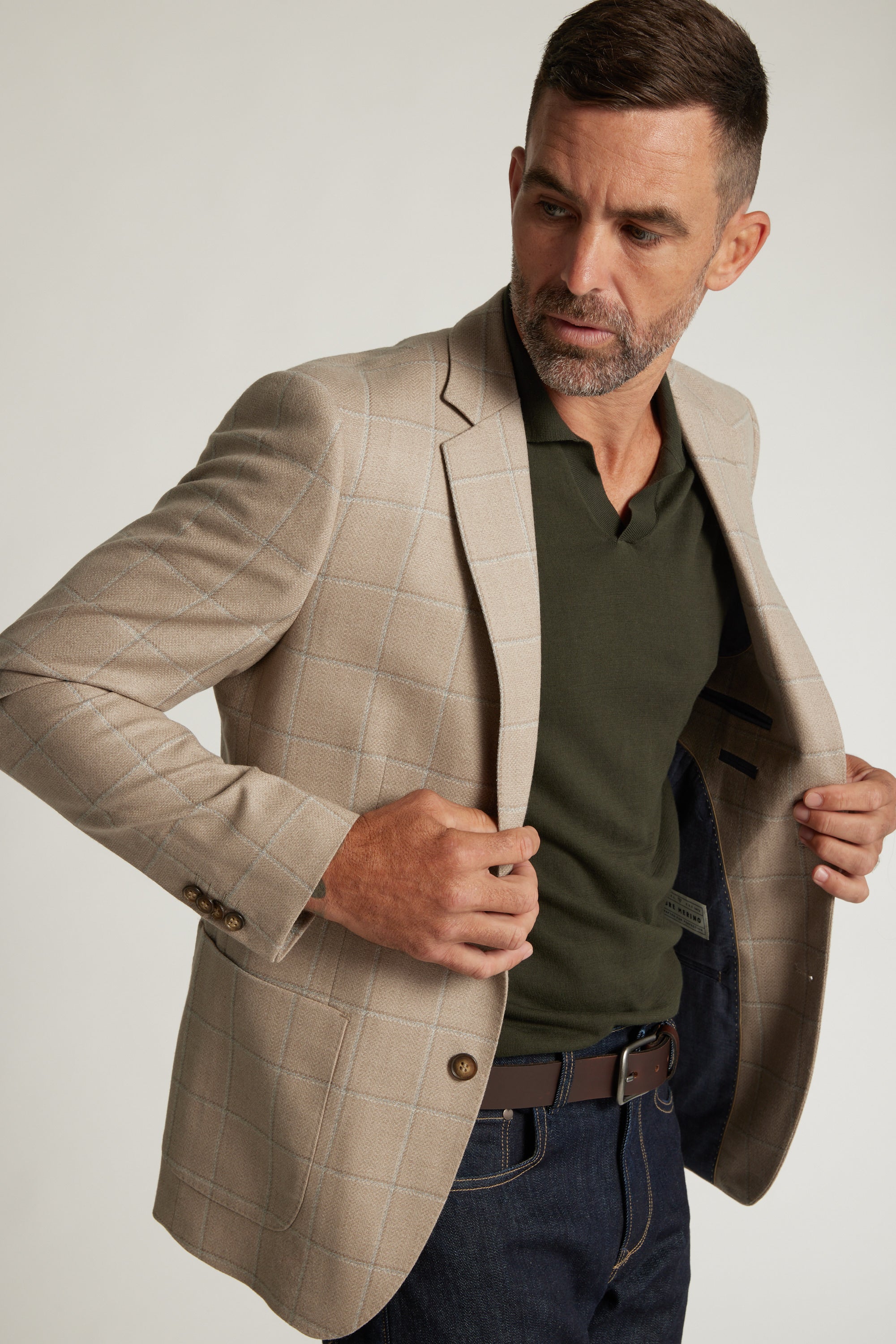 Yorkshire Check Blazer - Image 4